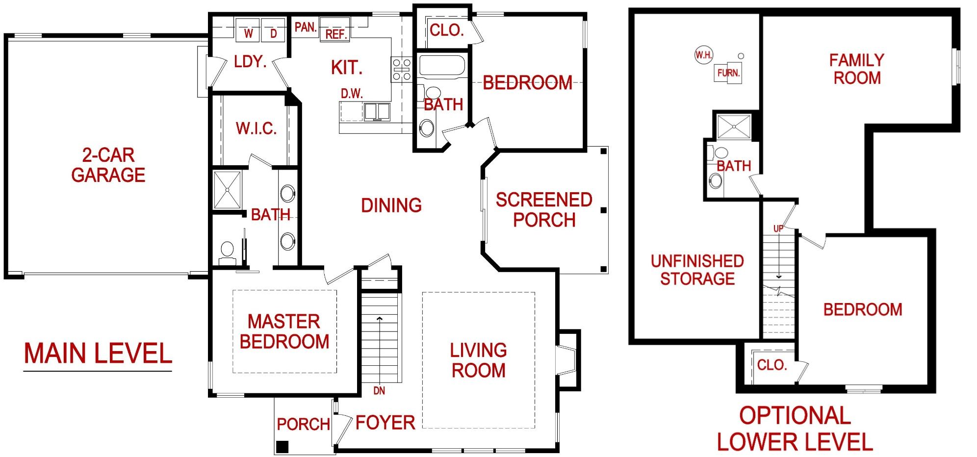 Lambie Homes floorplan