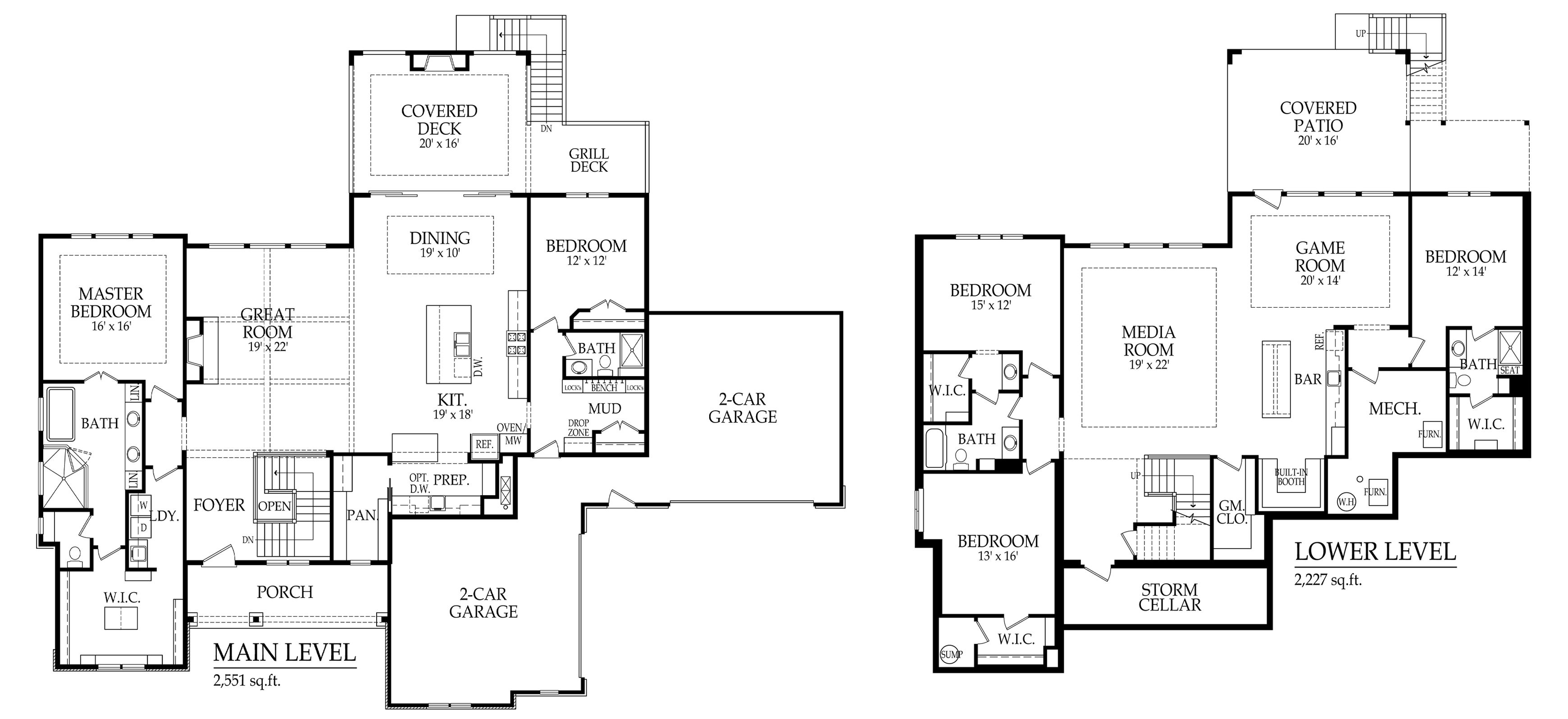 J.S. Robinson Fine Homes floorplan