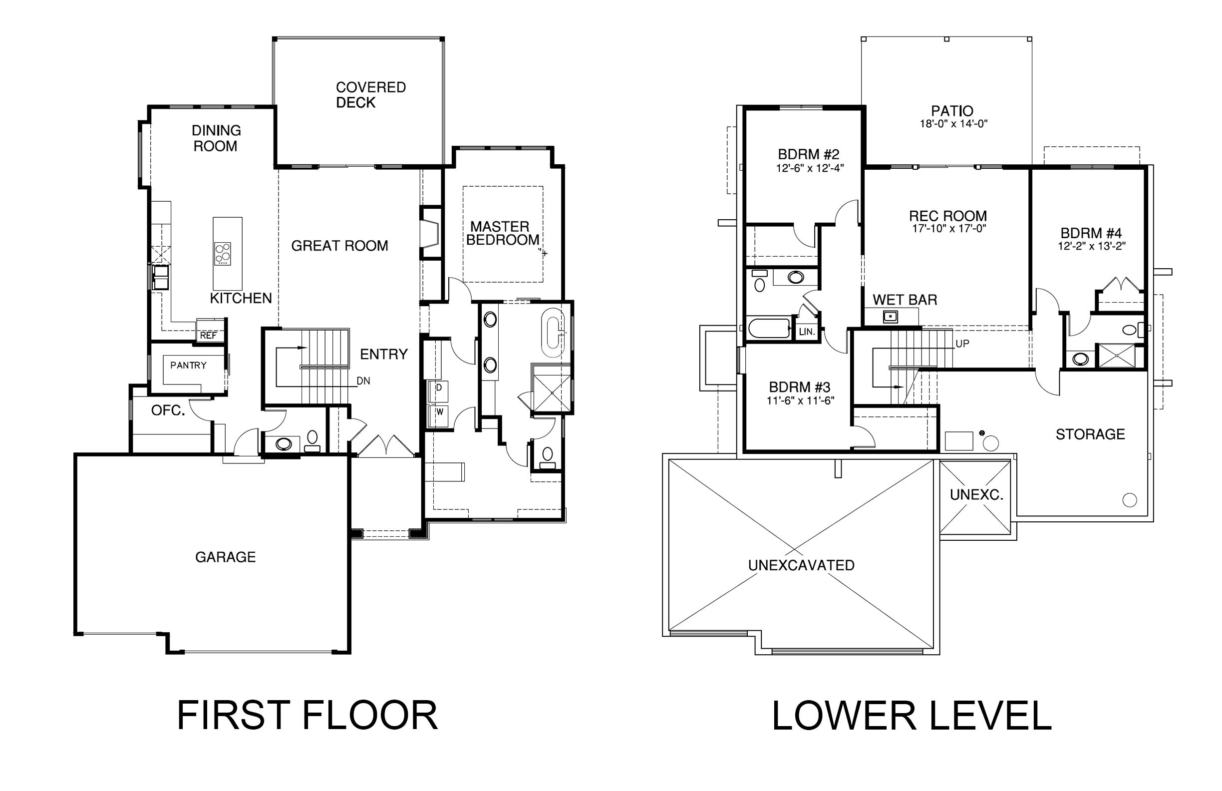 Don Julian Builders, Inc. floorplan