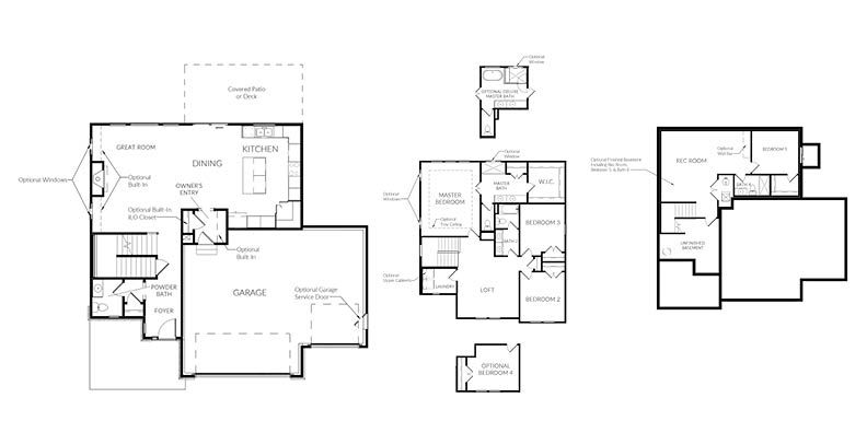 Inspired Homes LLC floorplan