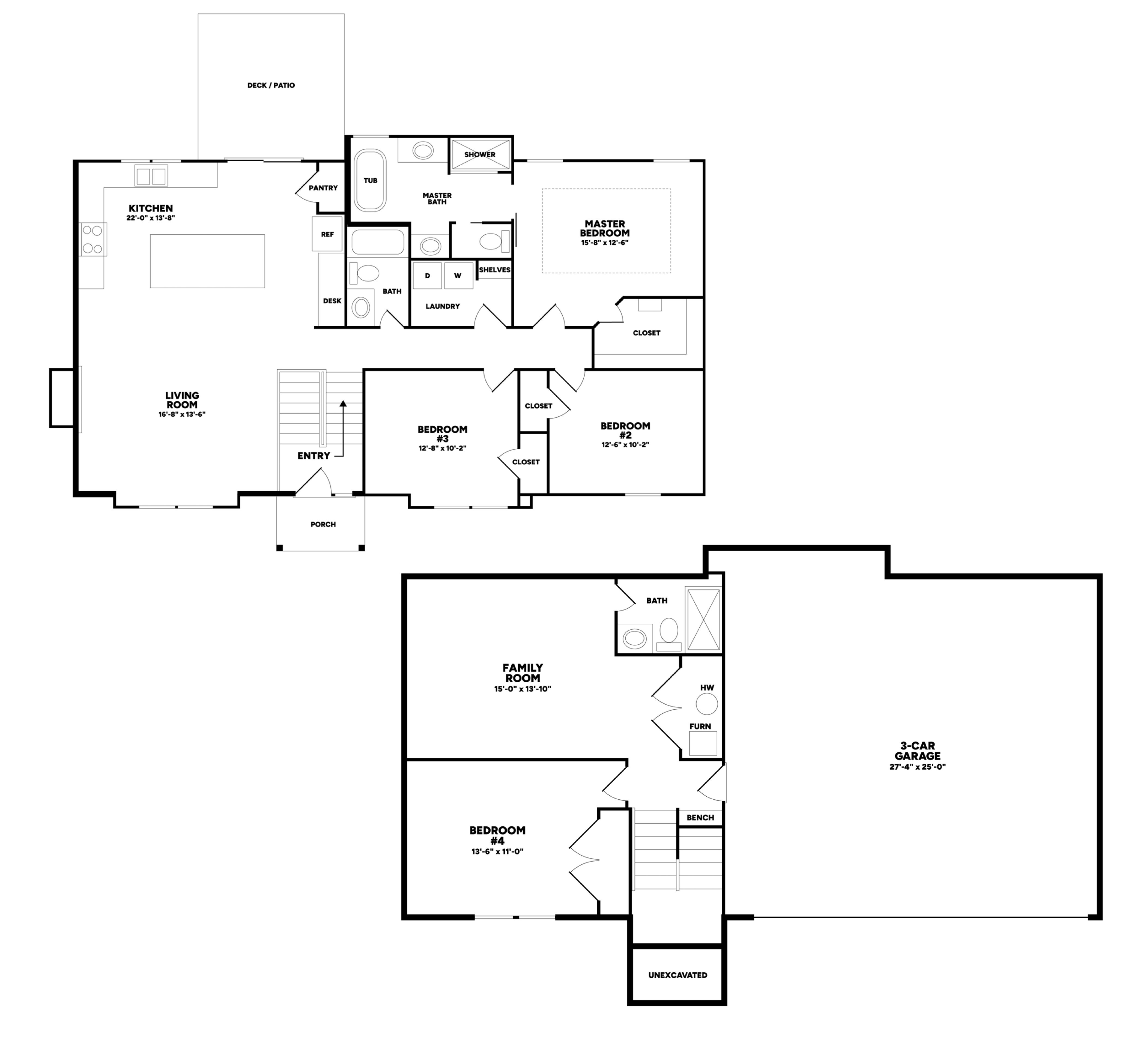 TruMark Homes floorplan