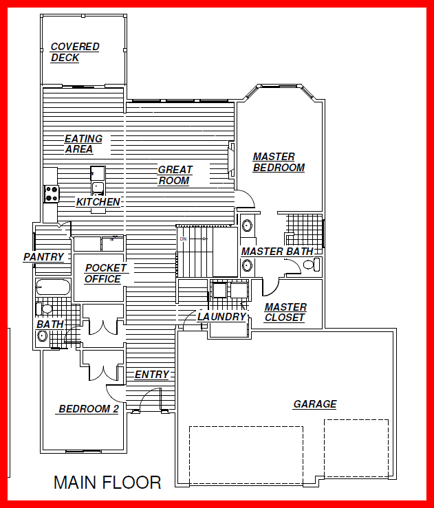 Dave Richards Homebuilding, Inc. floorplan