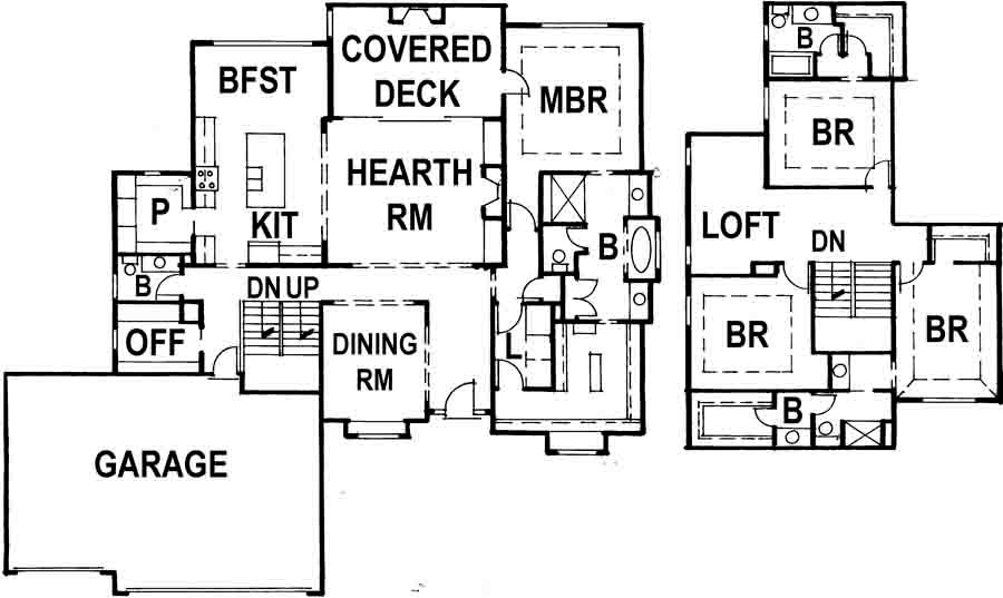 Ben Cerra Construction Inc. floorplan
