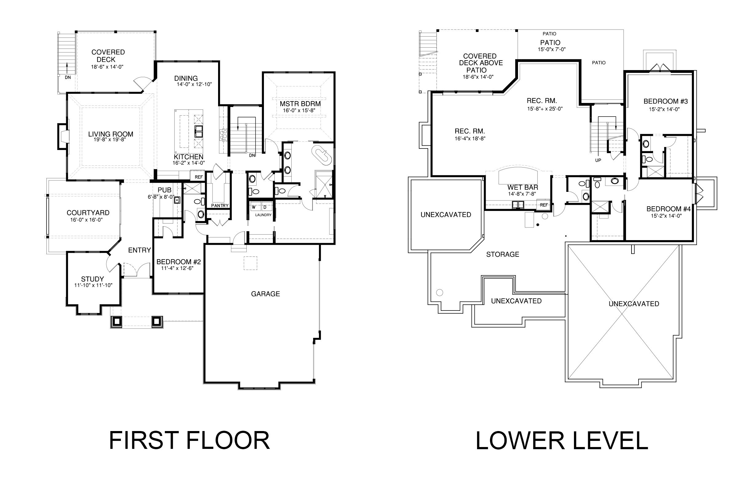 Don Julian Builders, Inc. floorplan