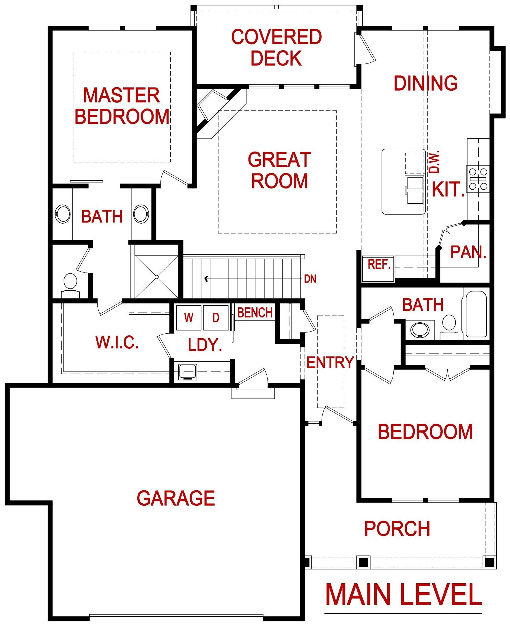 Lambie Homes floorplan