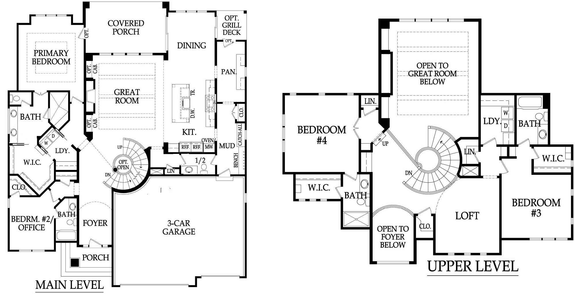 Bickimer Homes floorplan