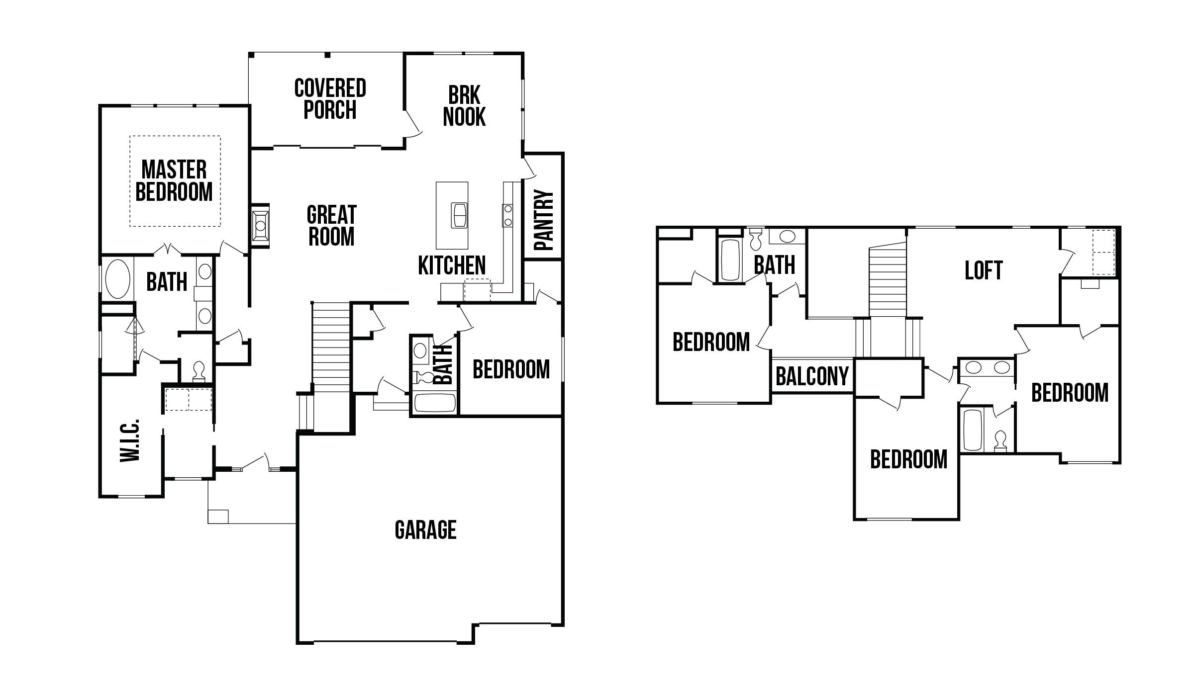 Scott Homes floorplan
