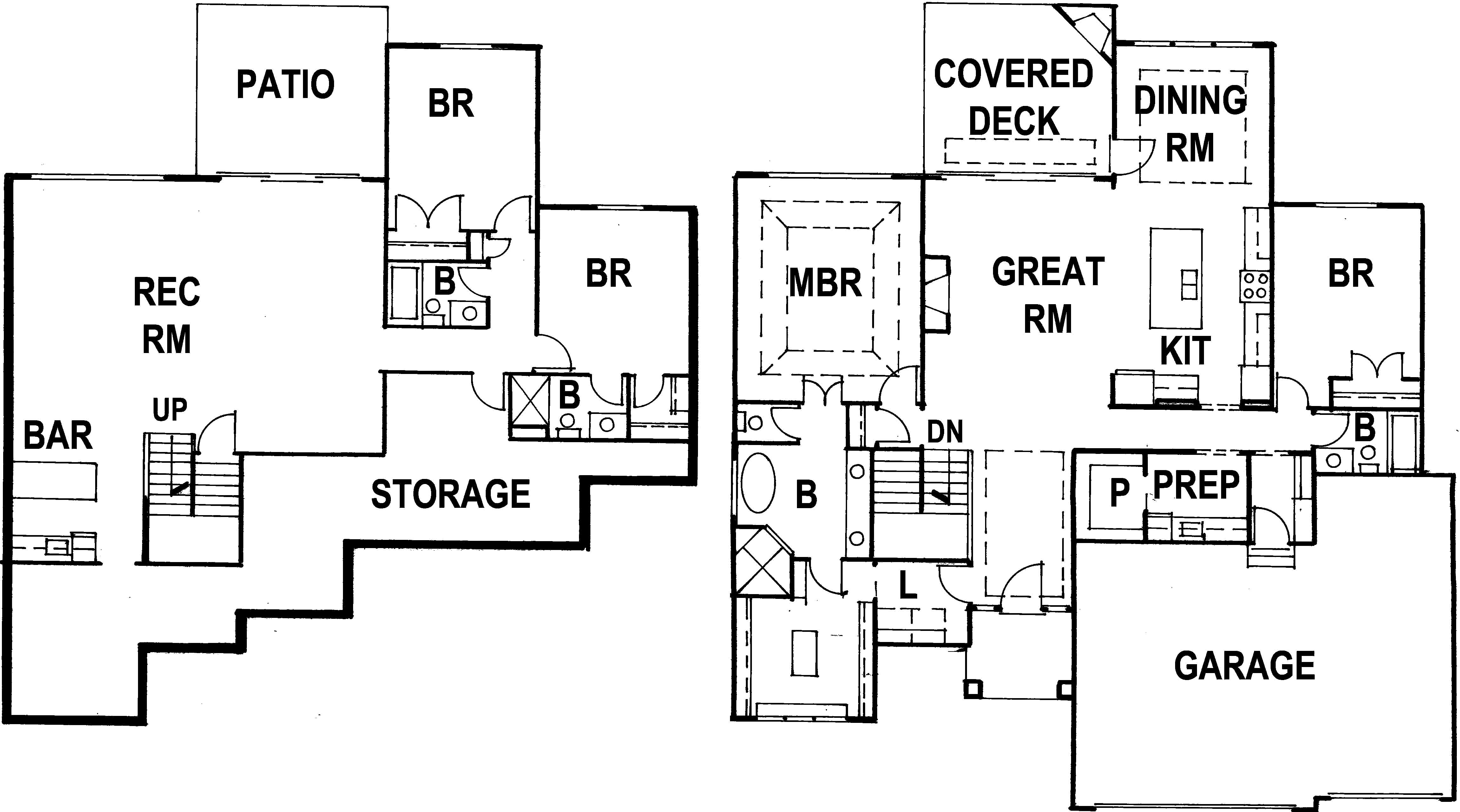 Walker Custom Homes floorplan