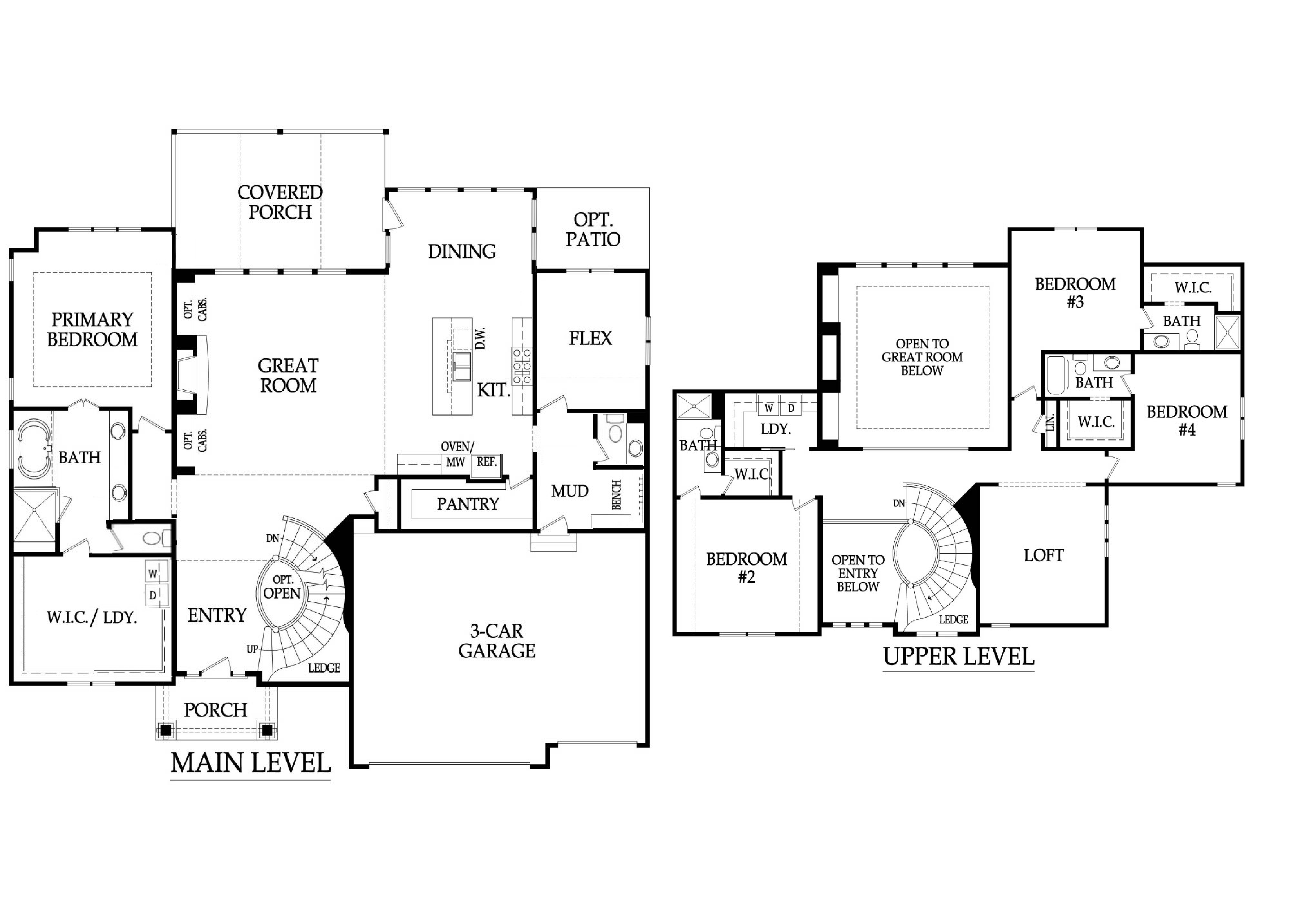Bickimer Homes floorplan