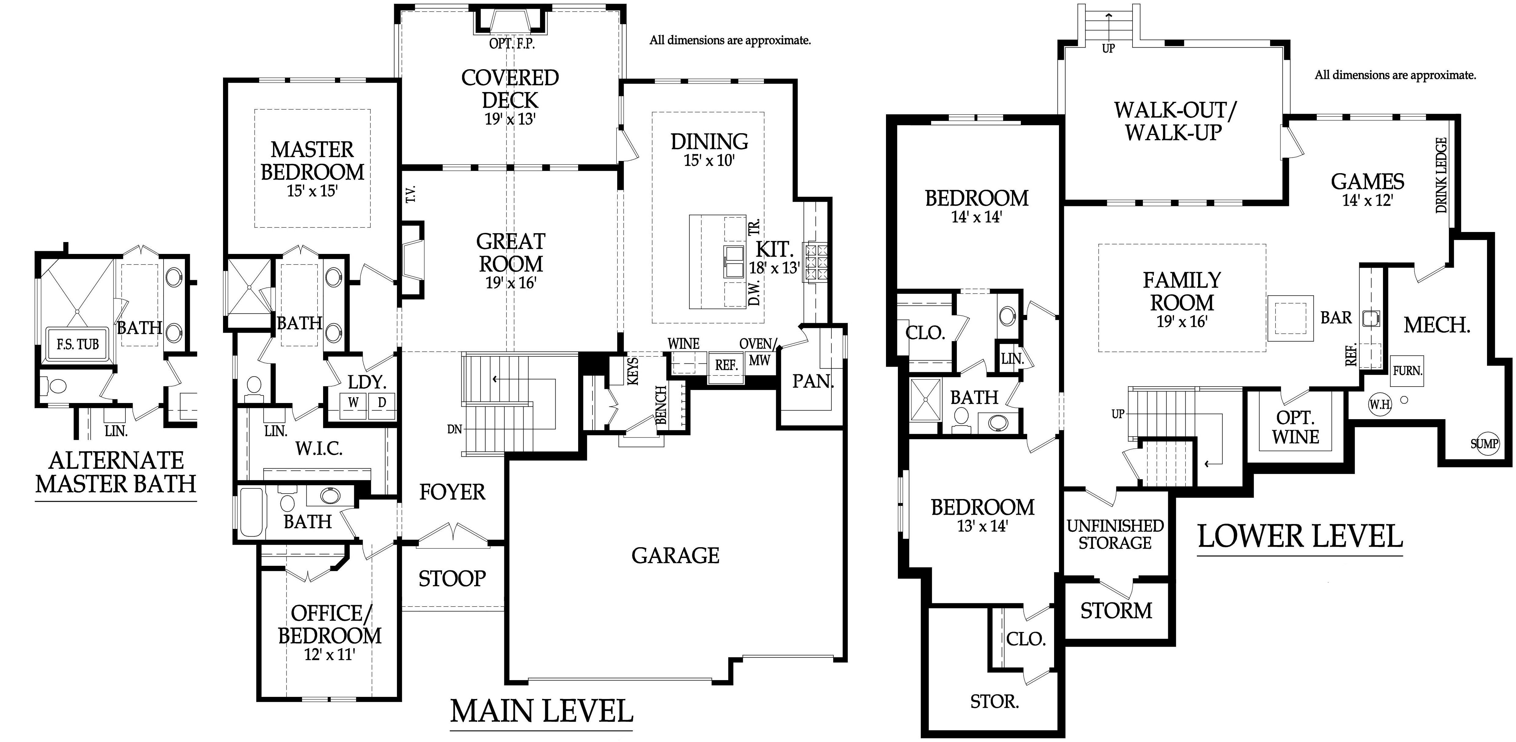 J.S. Robinson Fine Homes floorplan