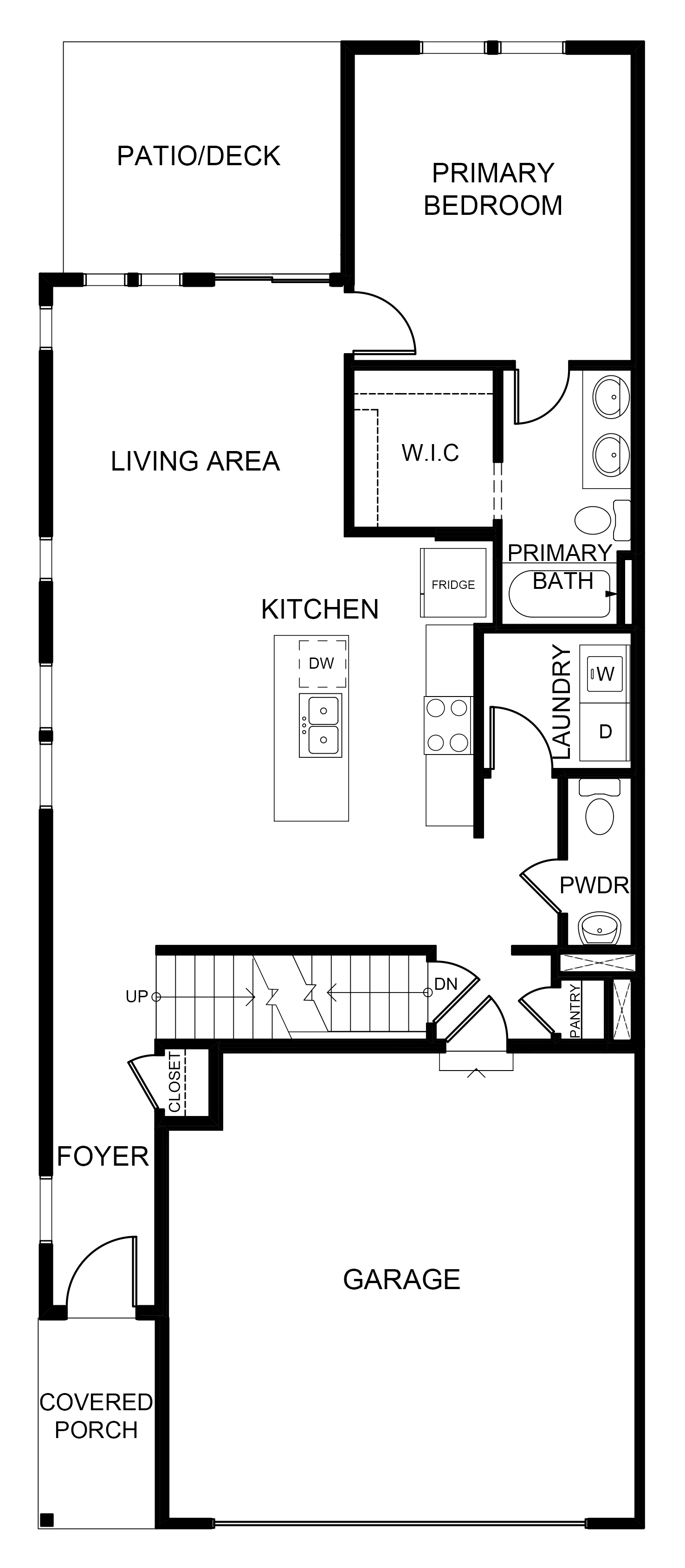 Summit Homes floorplan