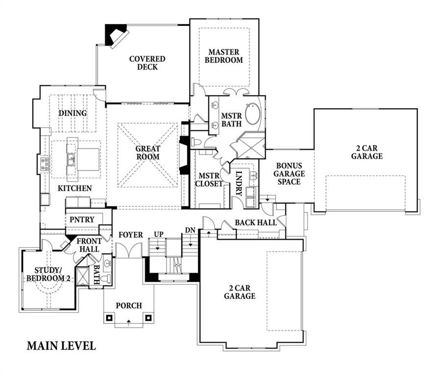 B.L. Rieke Custom Homes floorplan