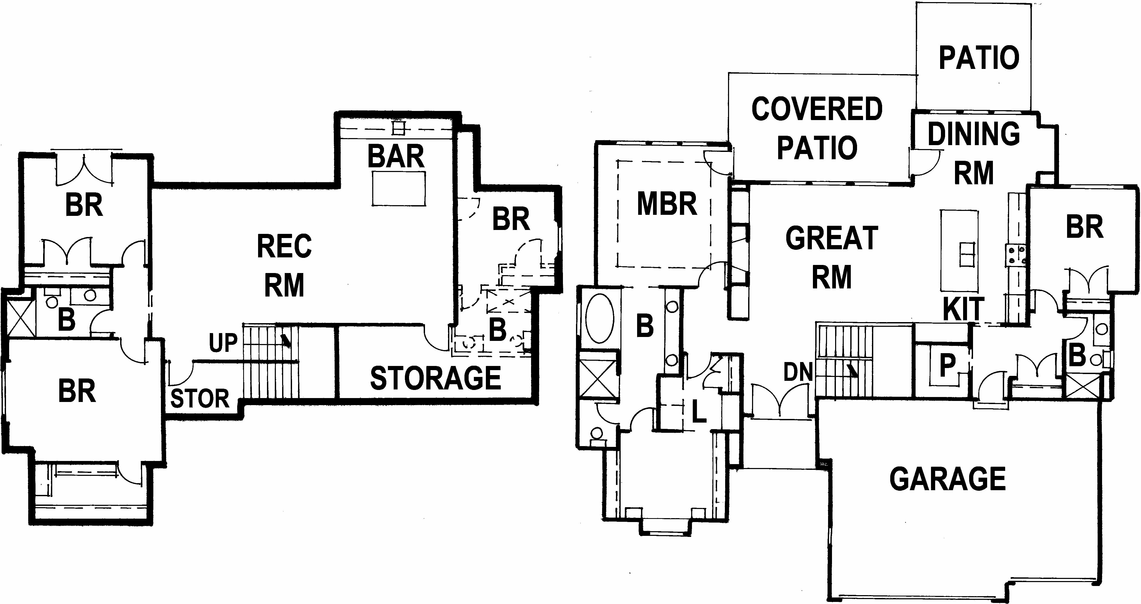Encore Building Company floorplan