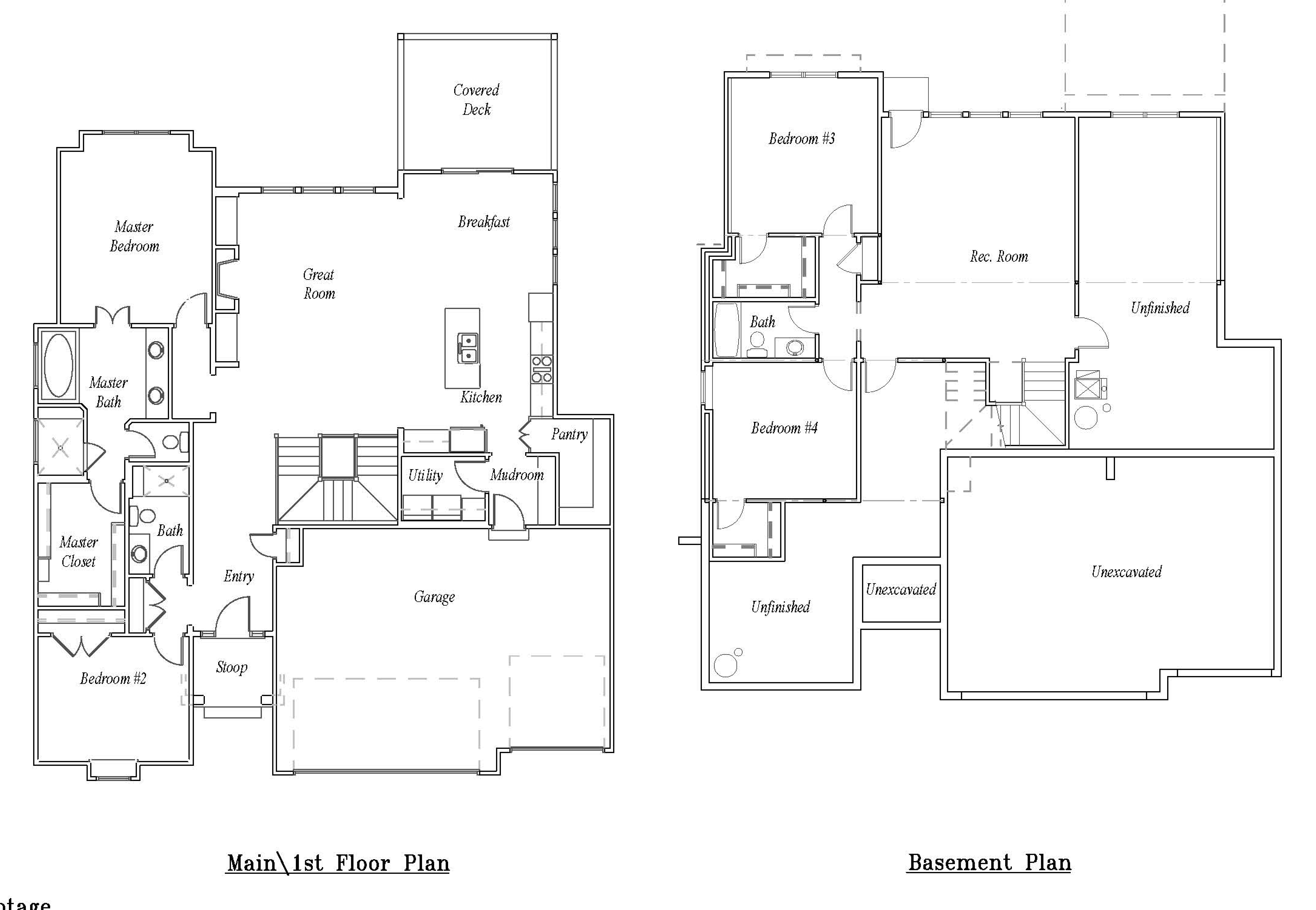 New Mark Homes KC floorplan