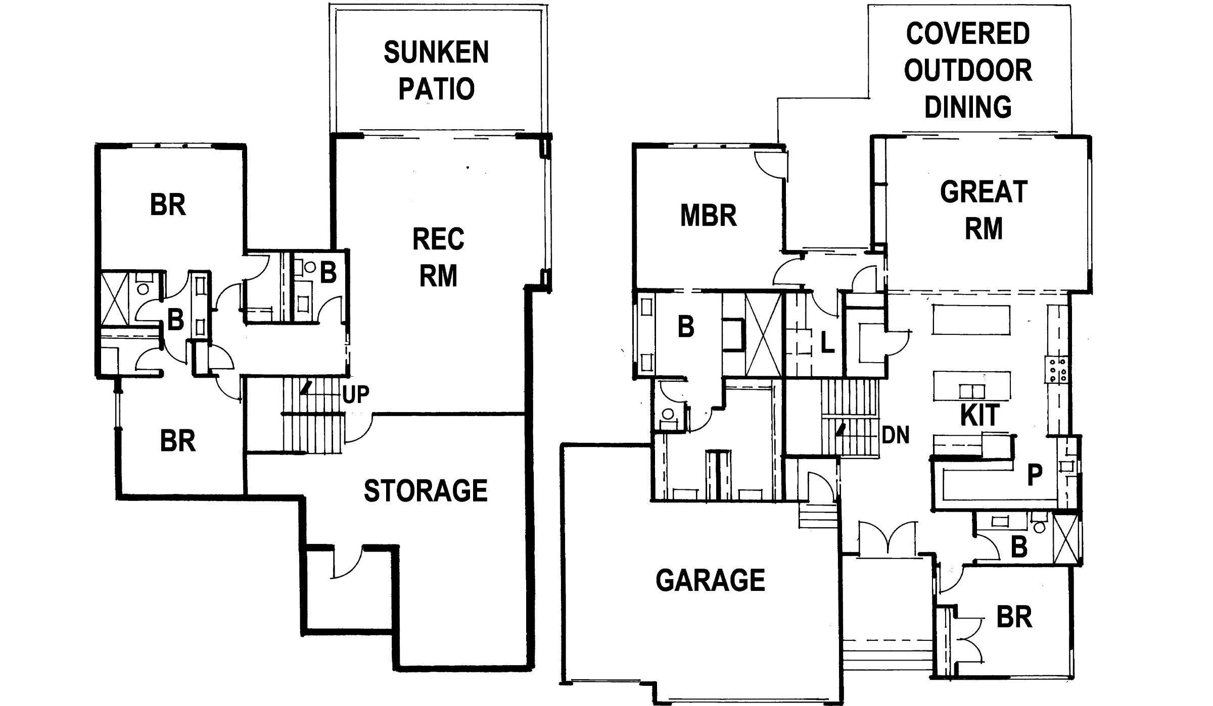 Spiess Custom Homes floorplan