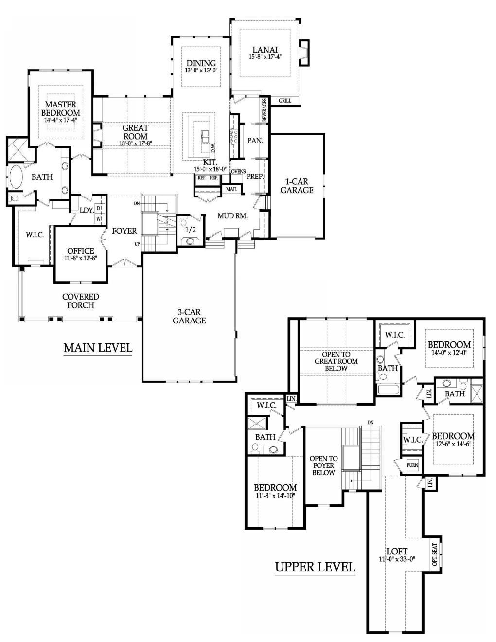 Starr Homes floorplan