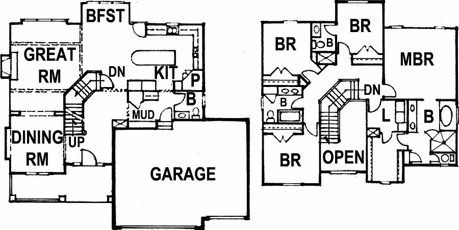 Prieb Homes Inc floorplan