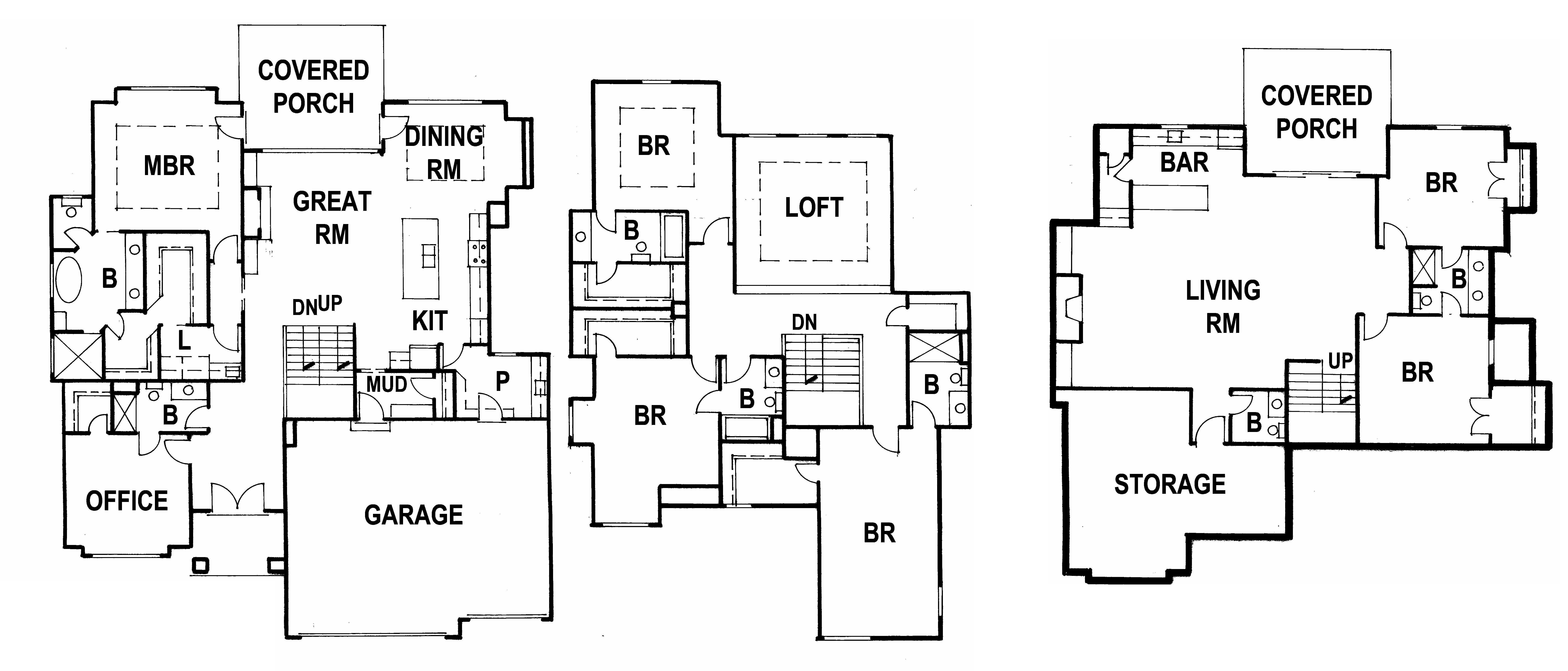 Hilmann Home Building, Inc. floorplan