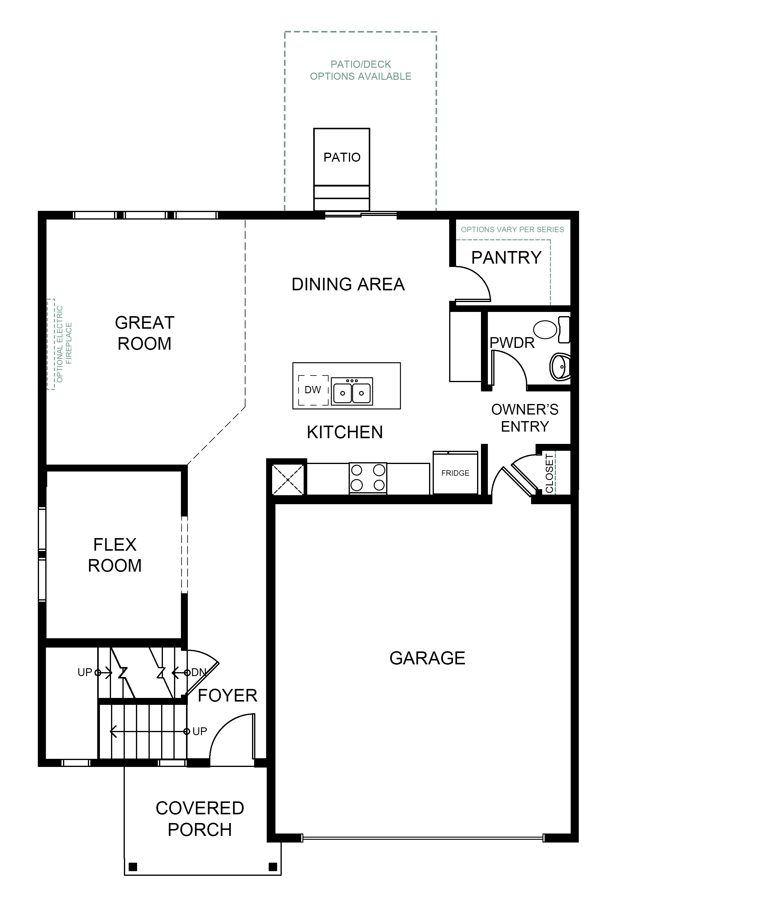 Summit Homes floorplan