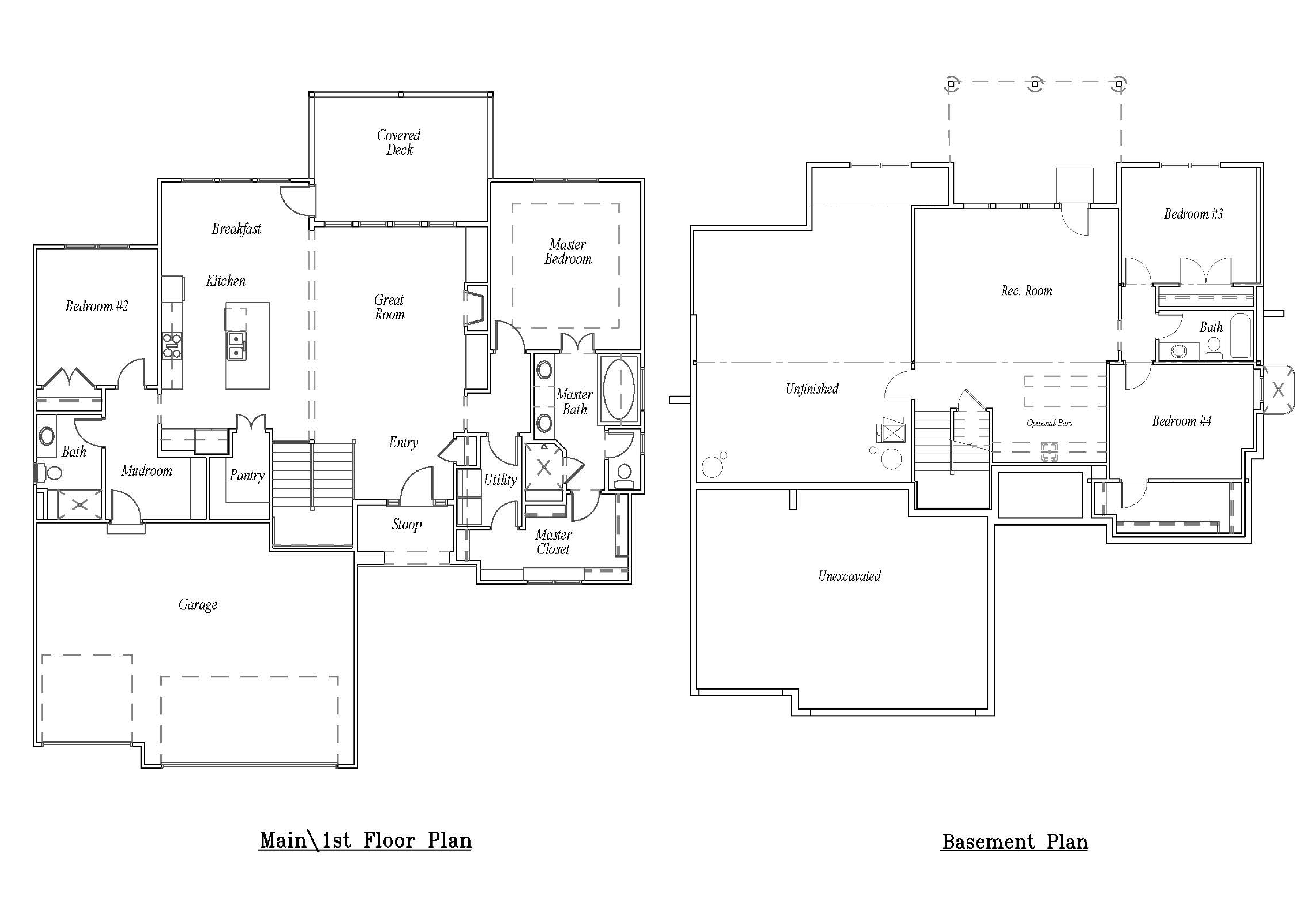 New Mark Homes KC floorplan