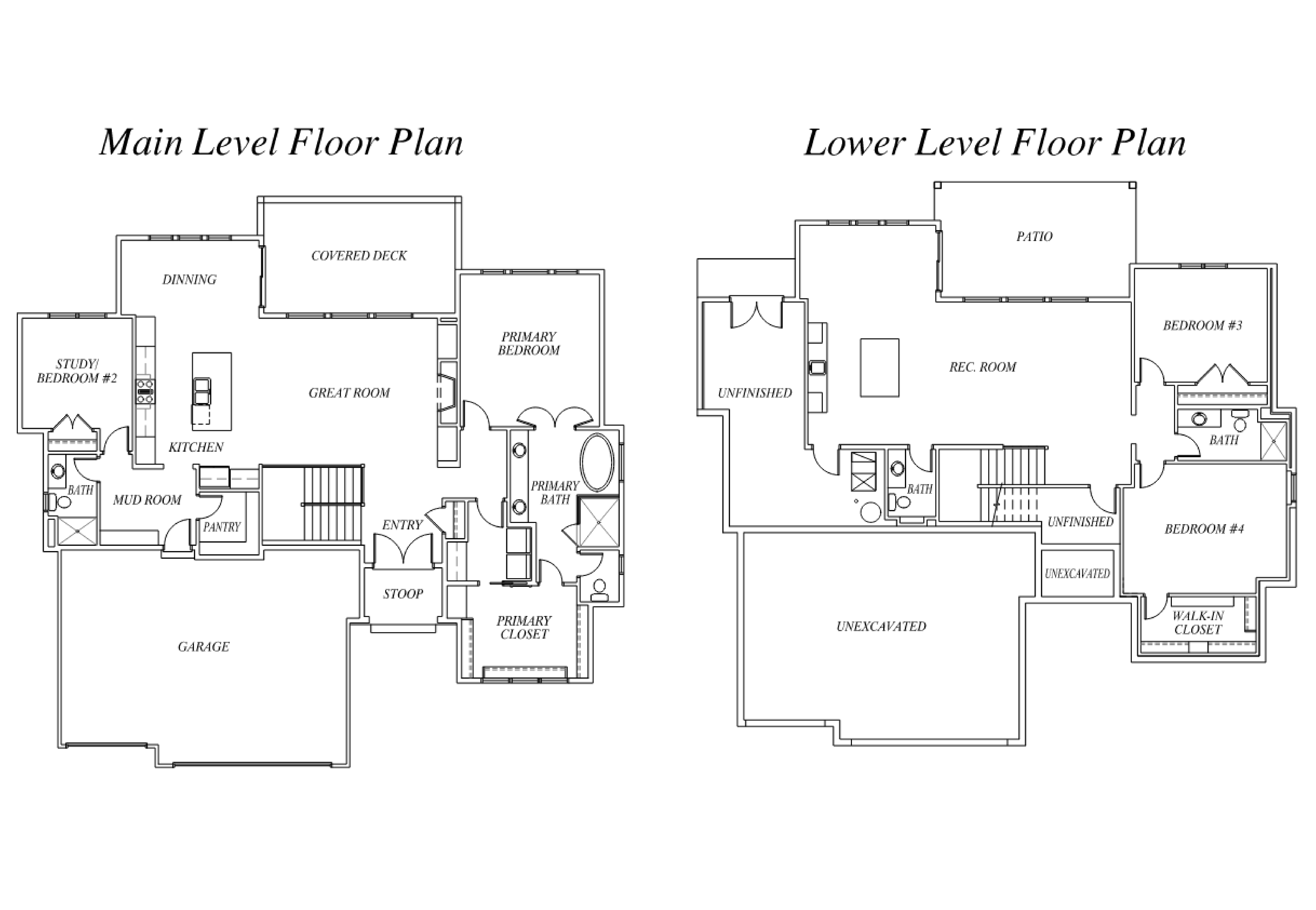 Encore Building Company floorplan