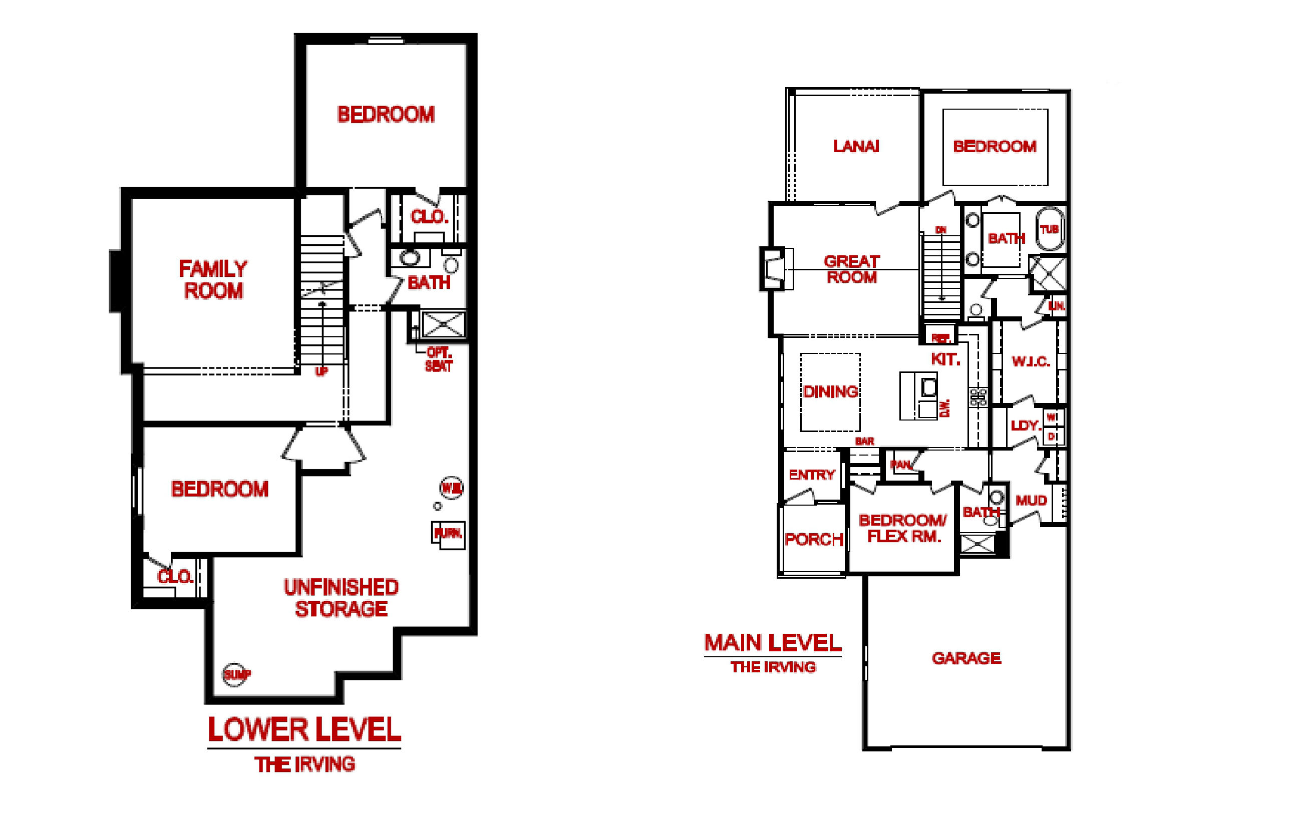 Lambie Homes floorplan