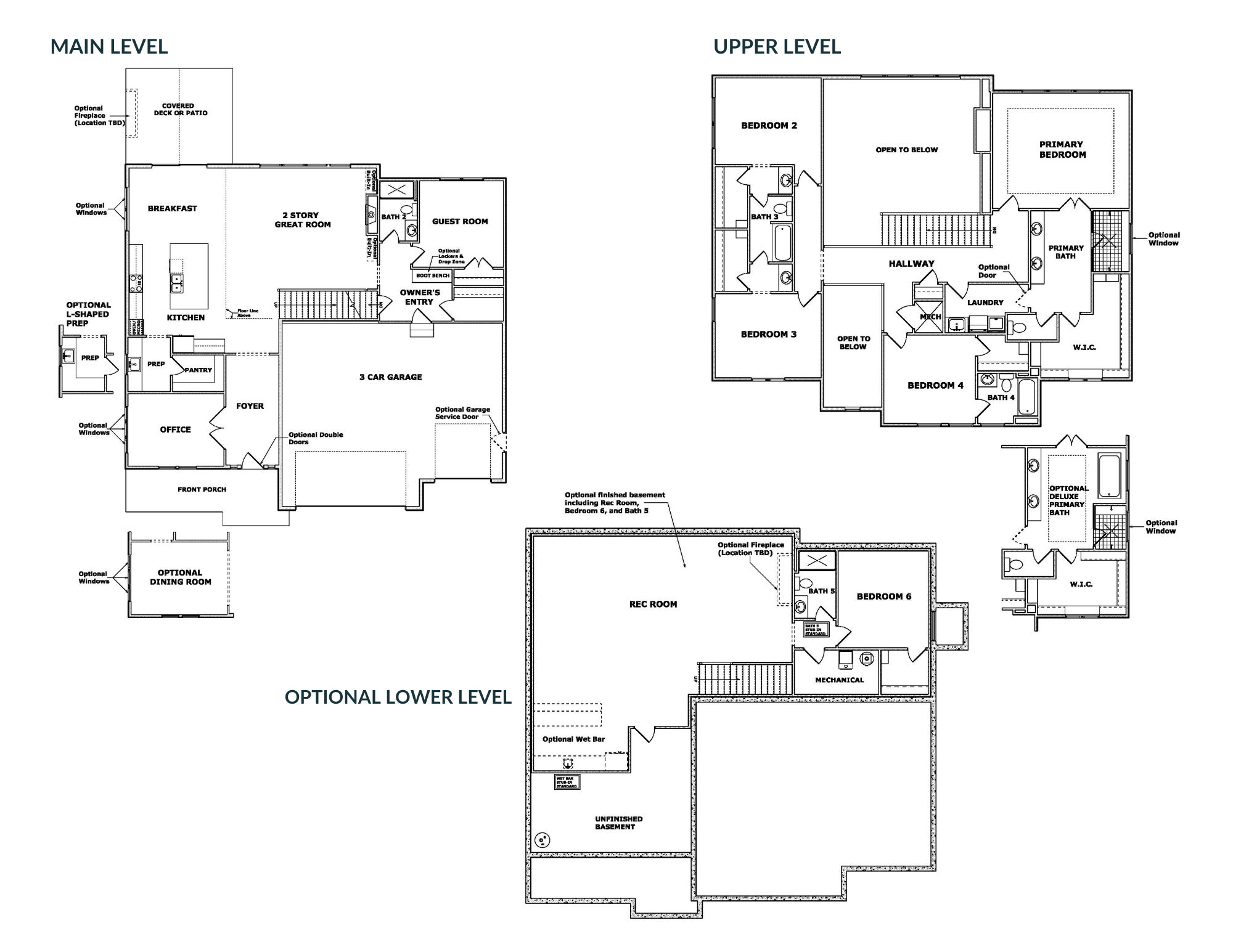 Inspired Homes LLC floorplan