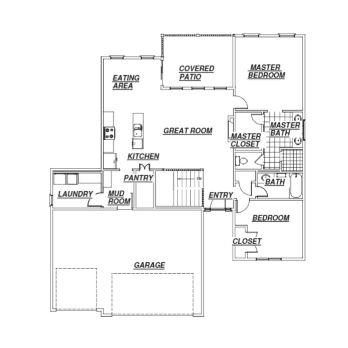 Dave Richards Homebuilding, Inc. floorplan