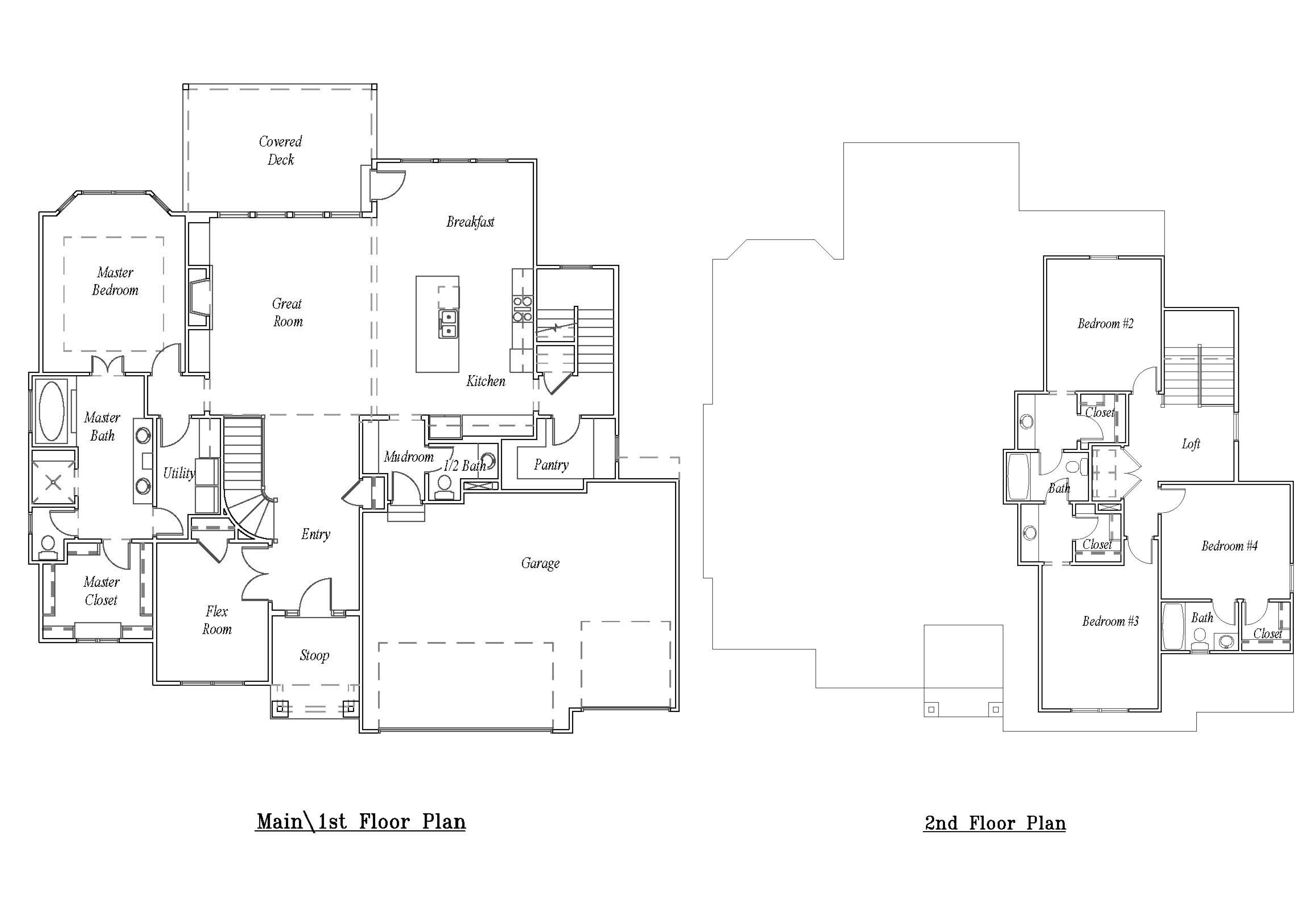 New Mark Homes KC floorplan