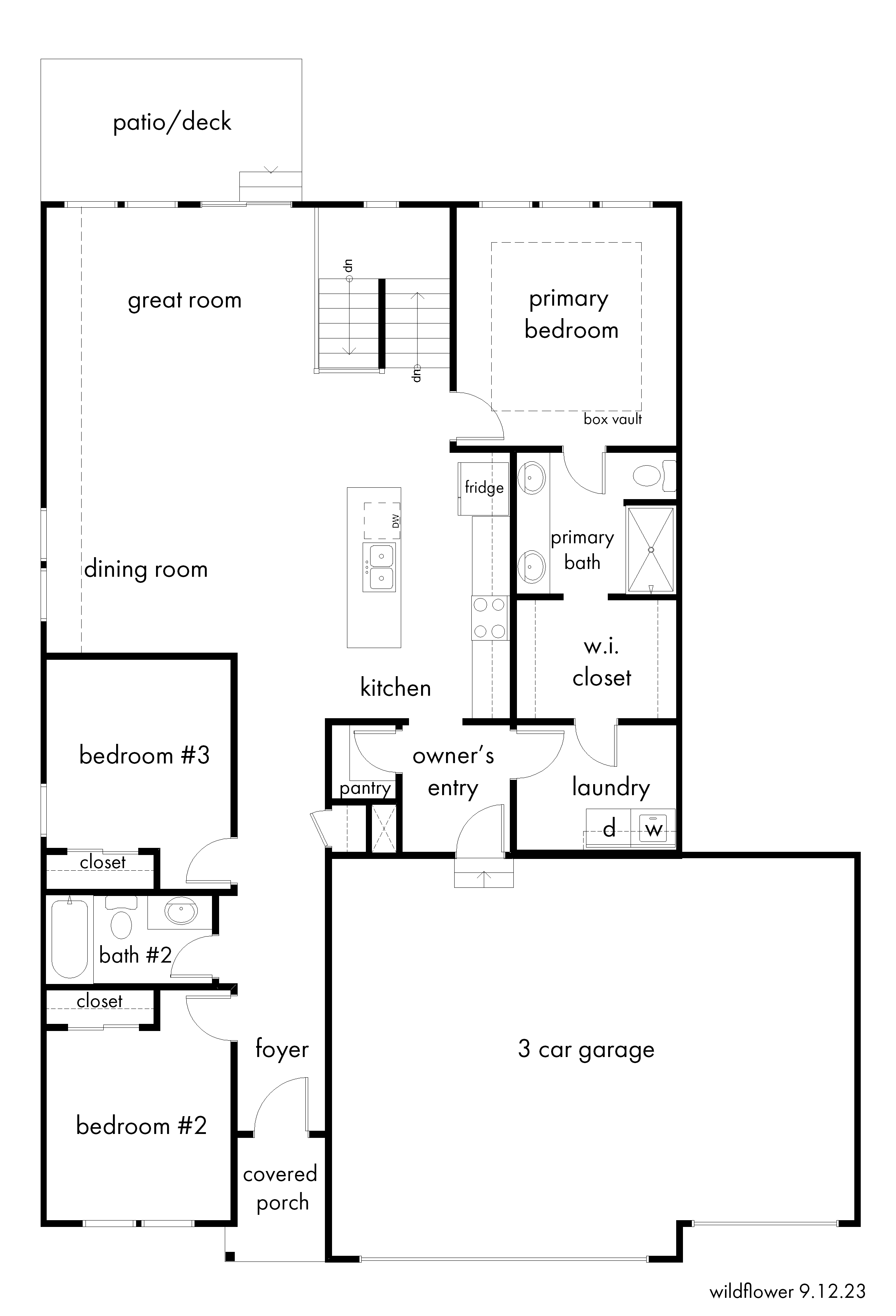 Summit Homes floorplan