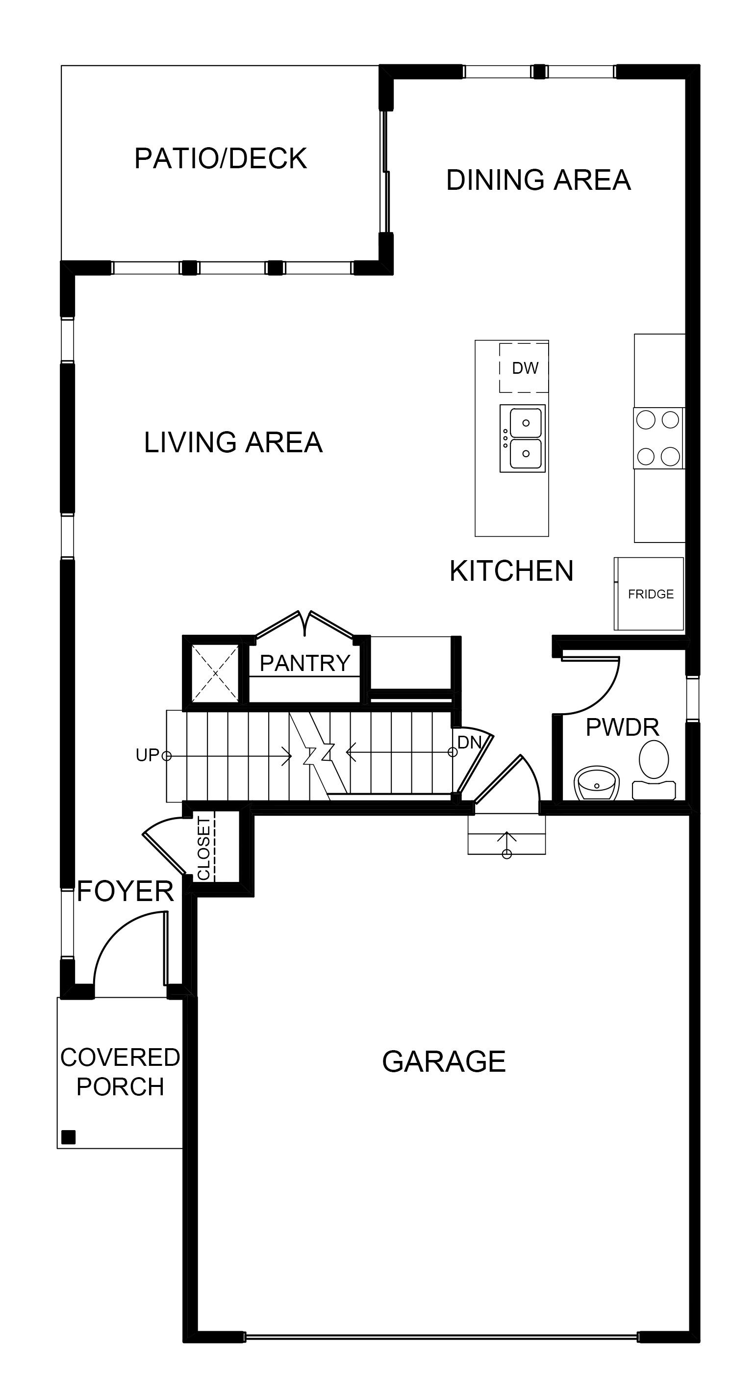 Summit Homes floorplan