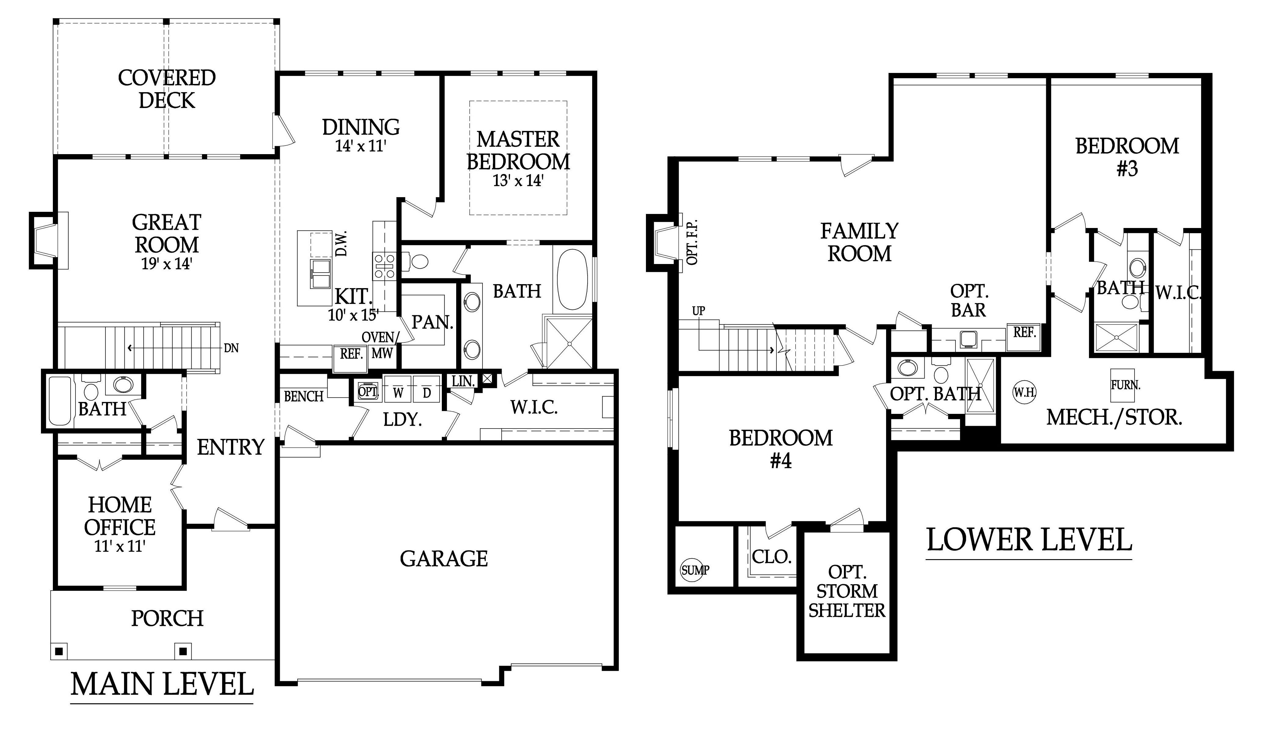 J.S. Robinson Fine Homes floorplan