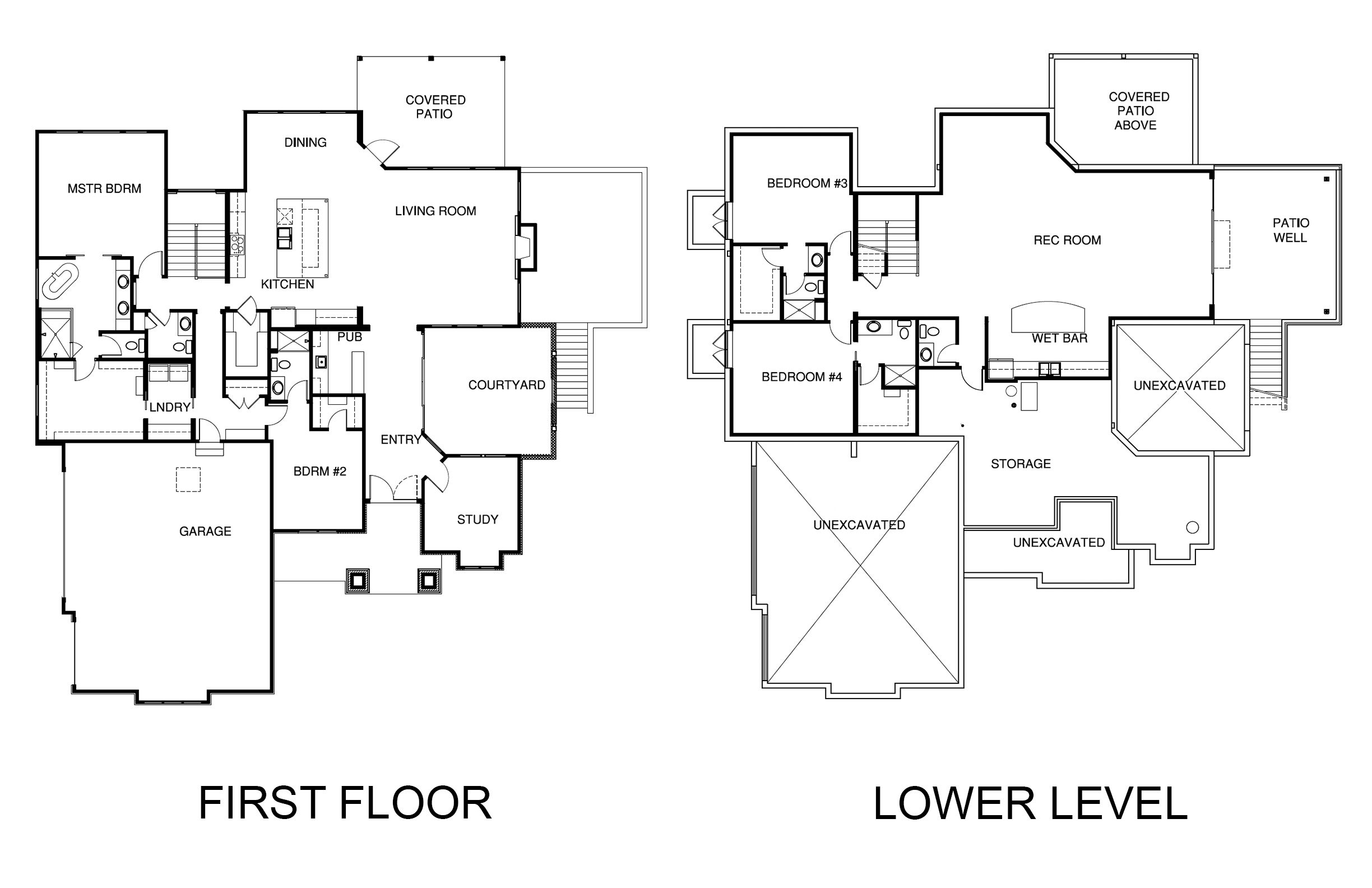Don Julian Builders, Inc. floorplan