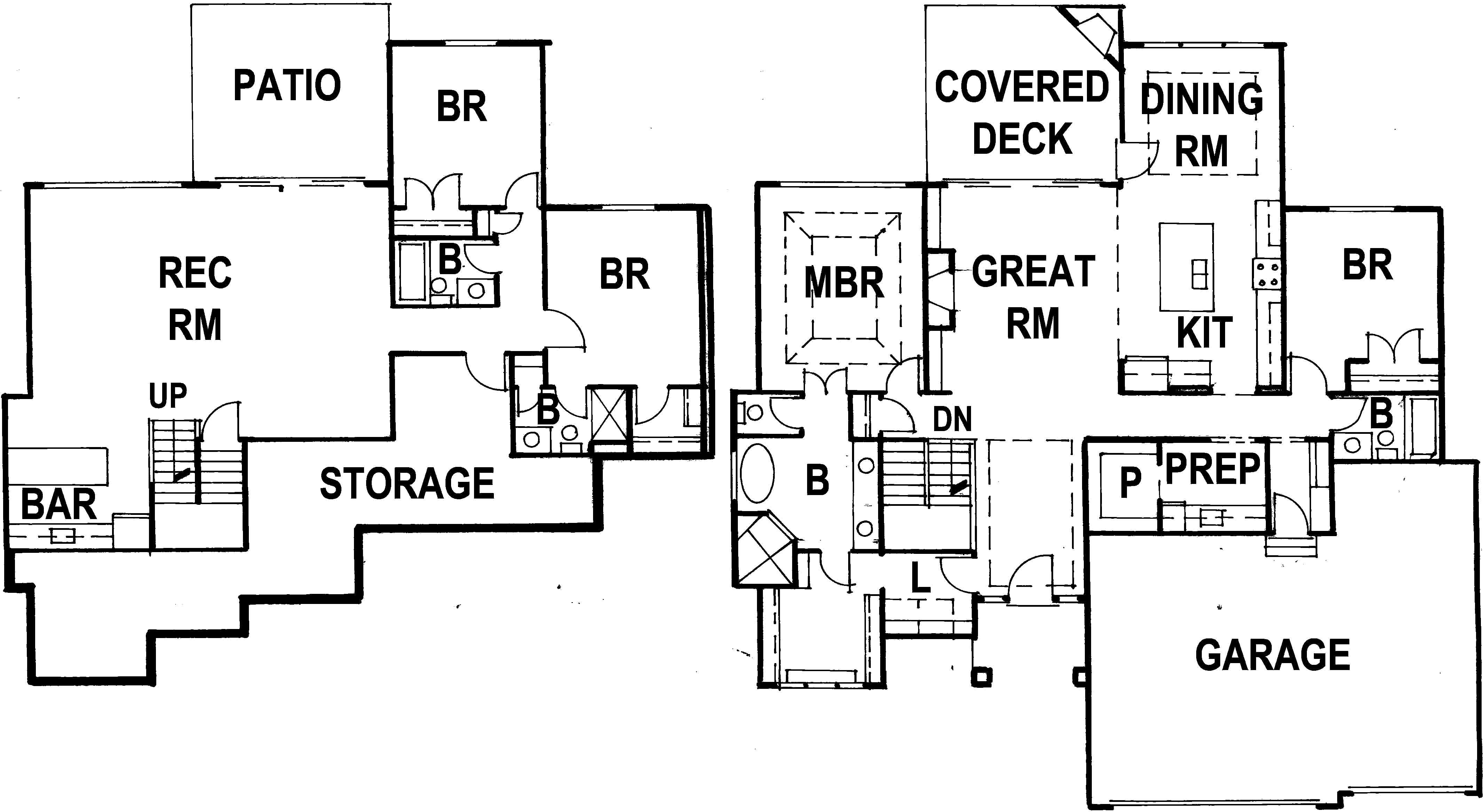 Walker Custom Homes floorplan