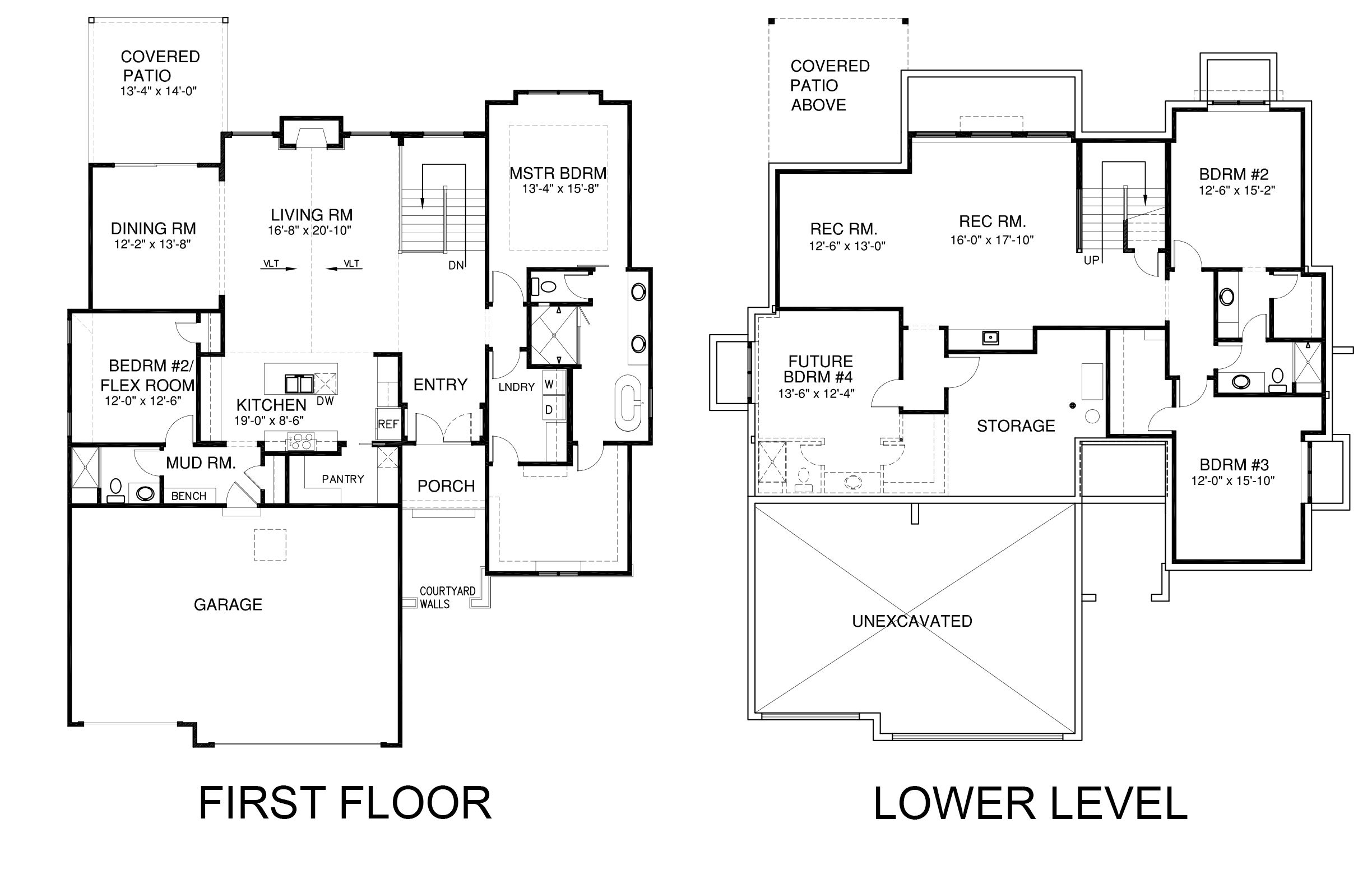 Don Julian Builders, Inc. floorplan