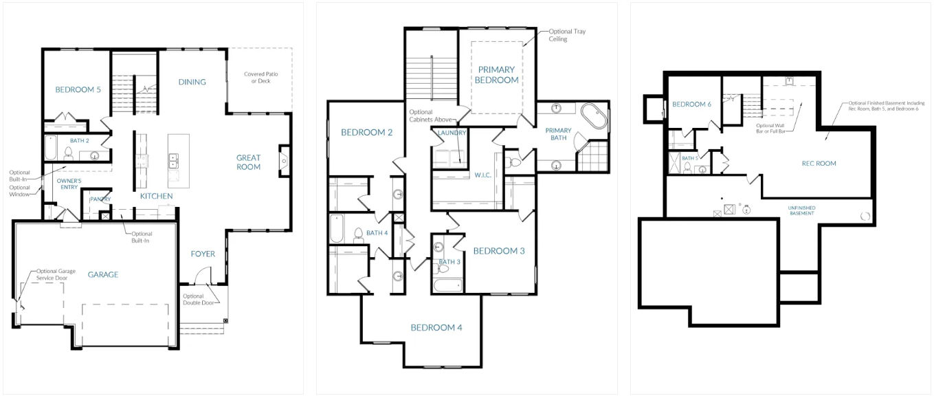 Inspired Homes LLC floorplan