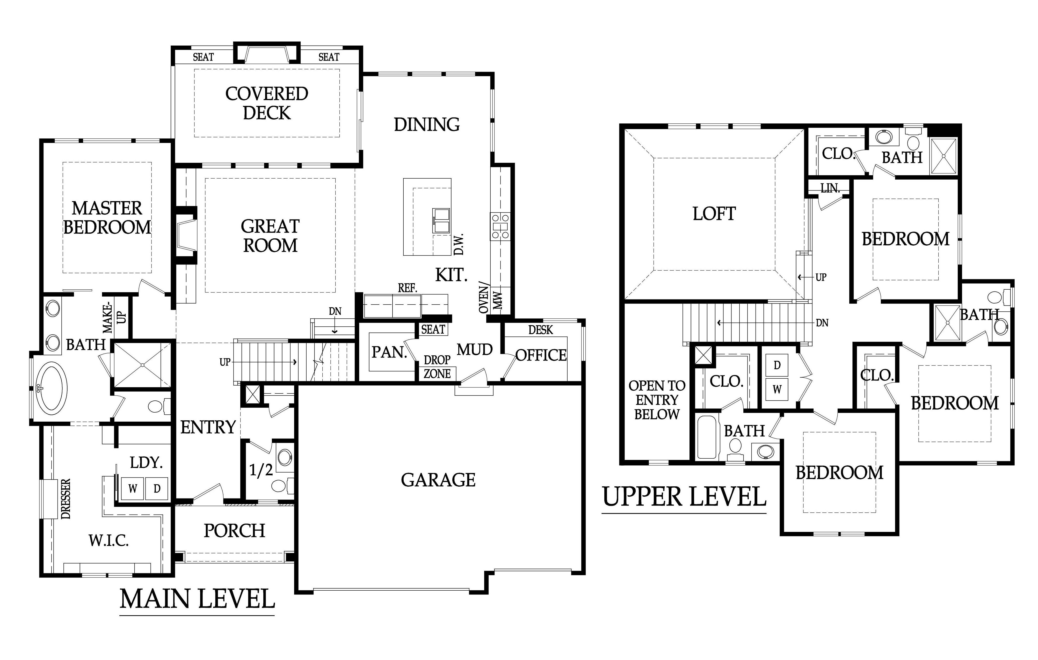 Roeser Homes floorplan
