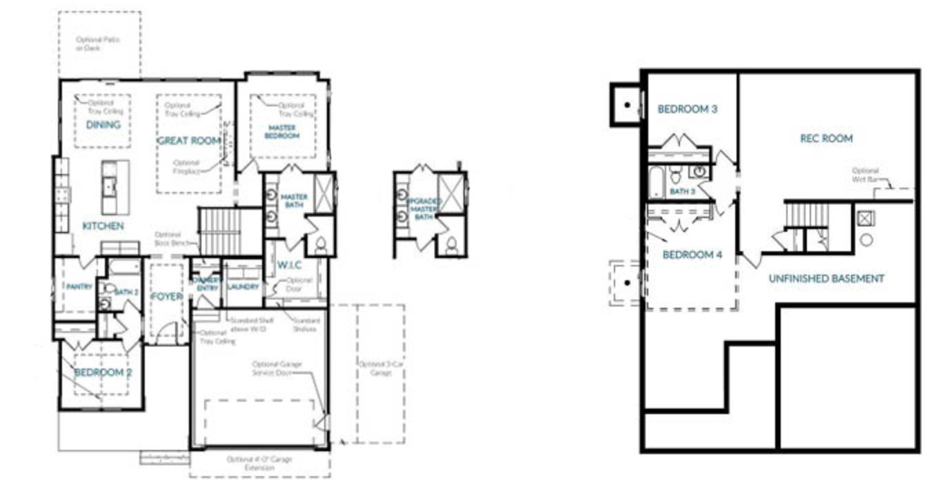 Inspired Homes LLC floorplan