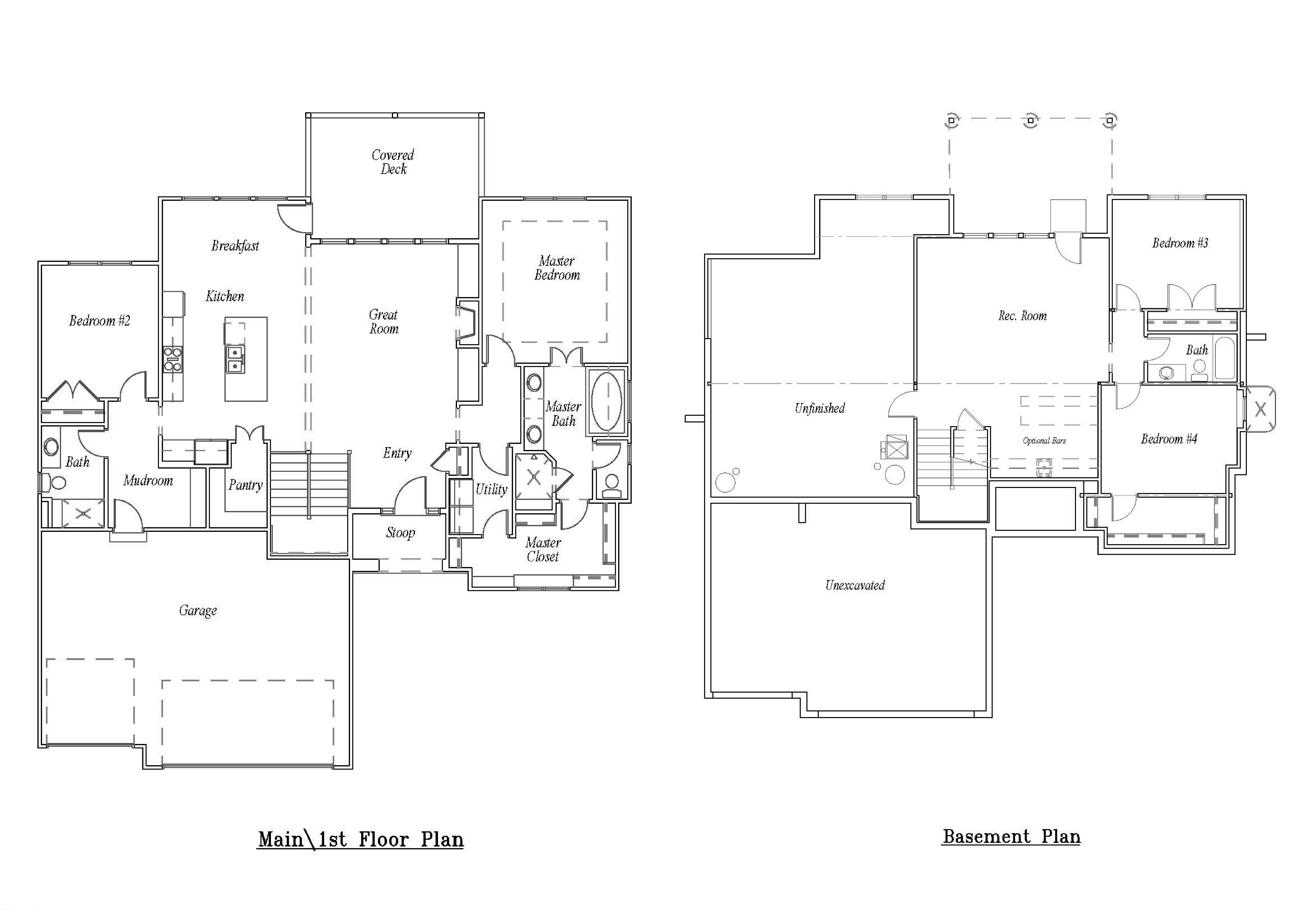 New Mark Homes KC floorplan