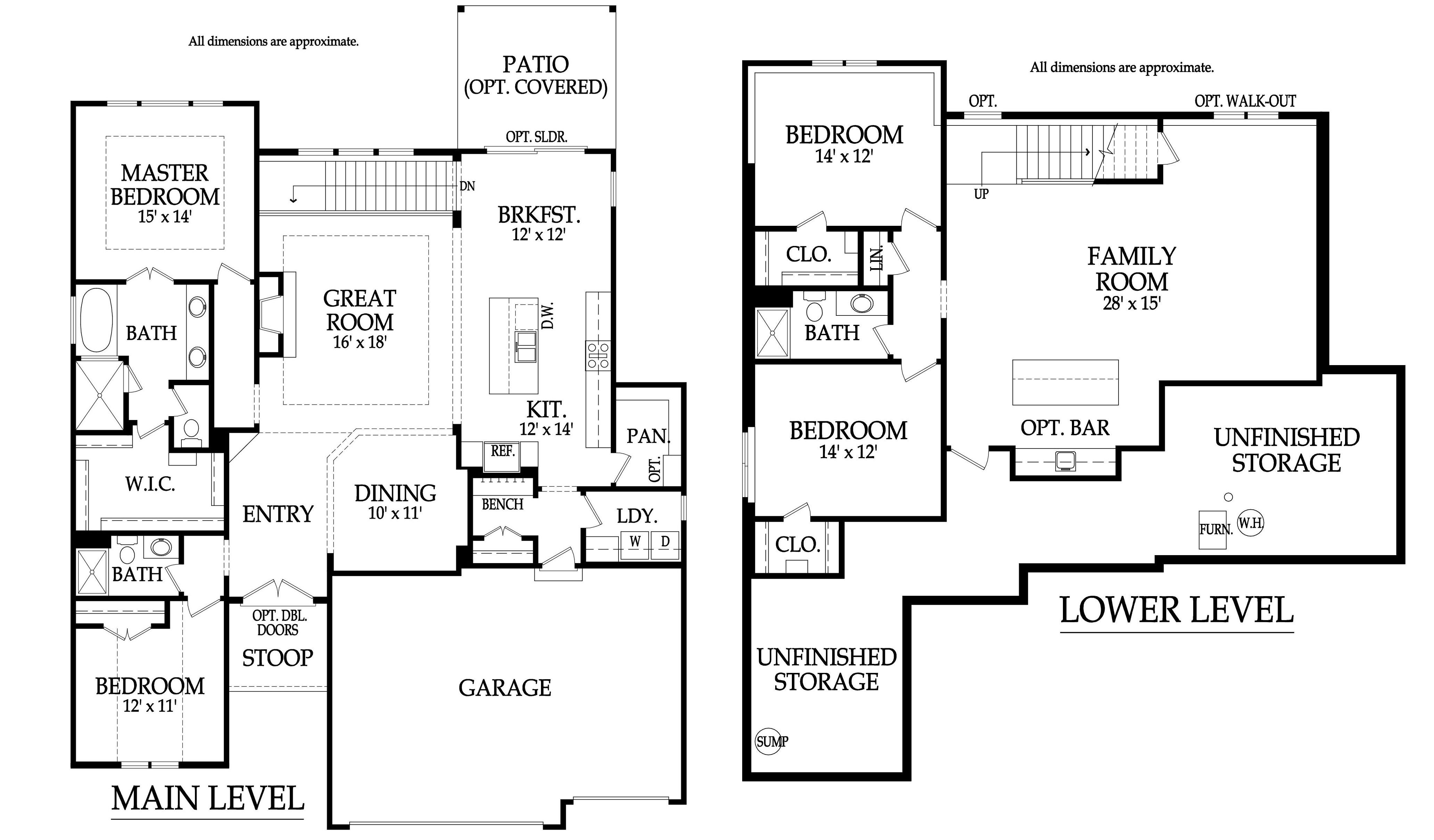 J.S. Robinson Fine Homes floorplan