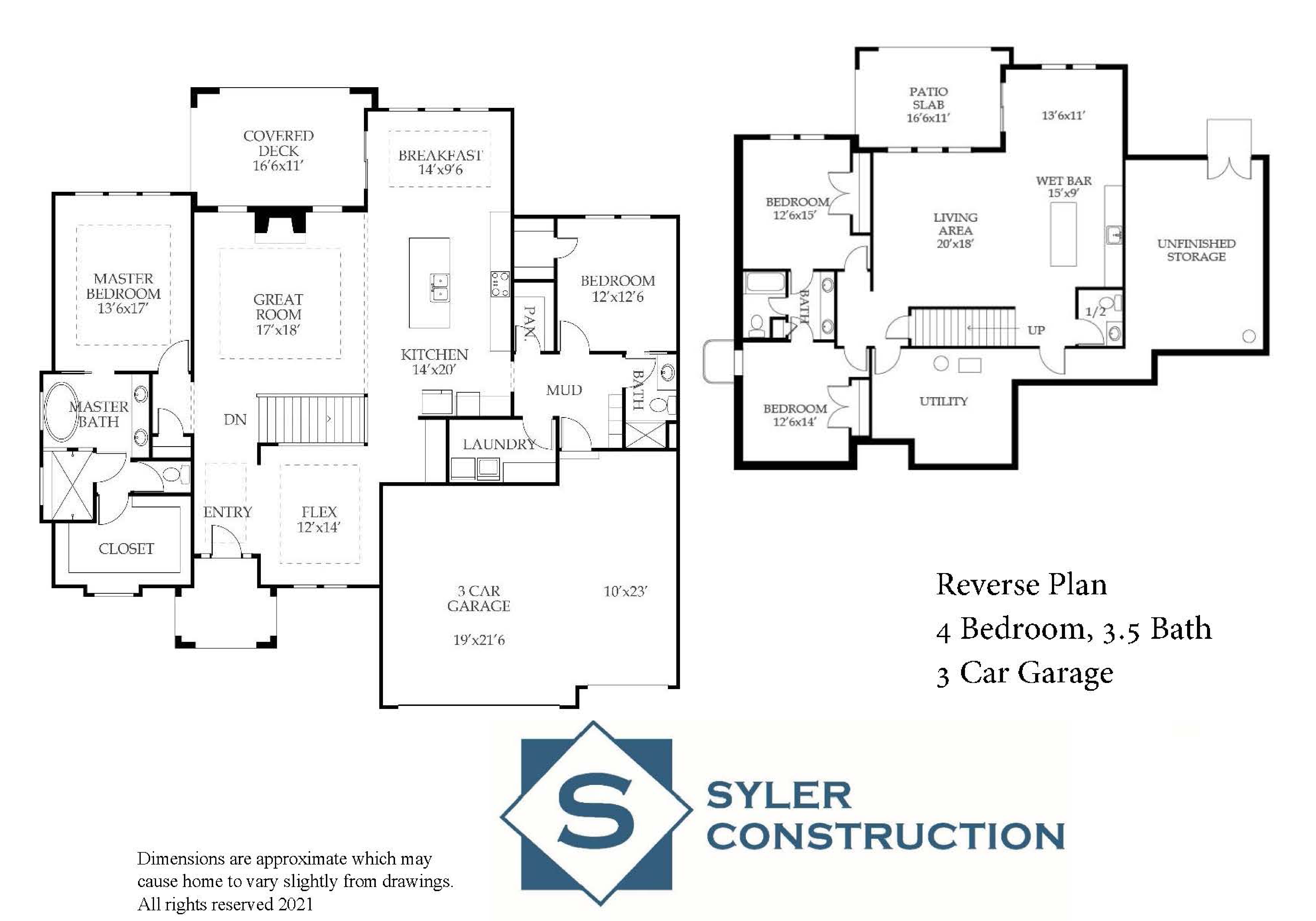 Syler Construction, Inc. floorplan
