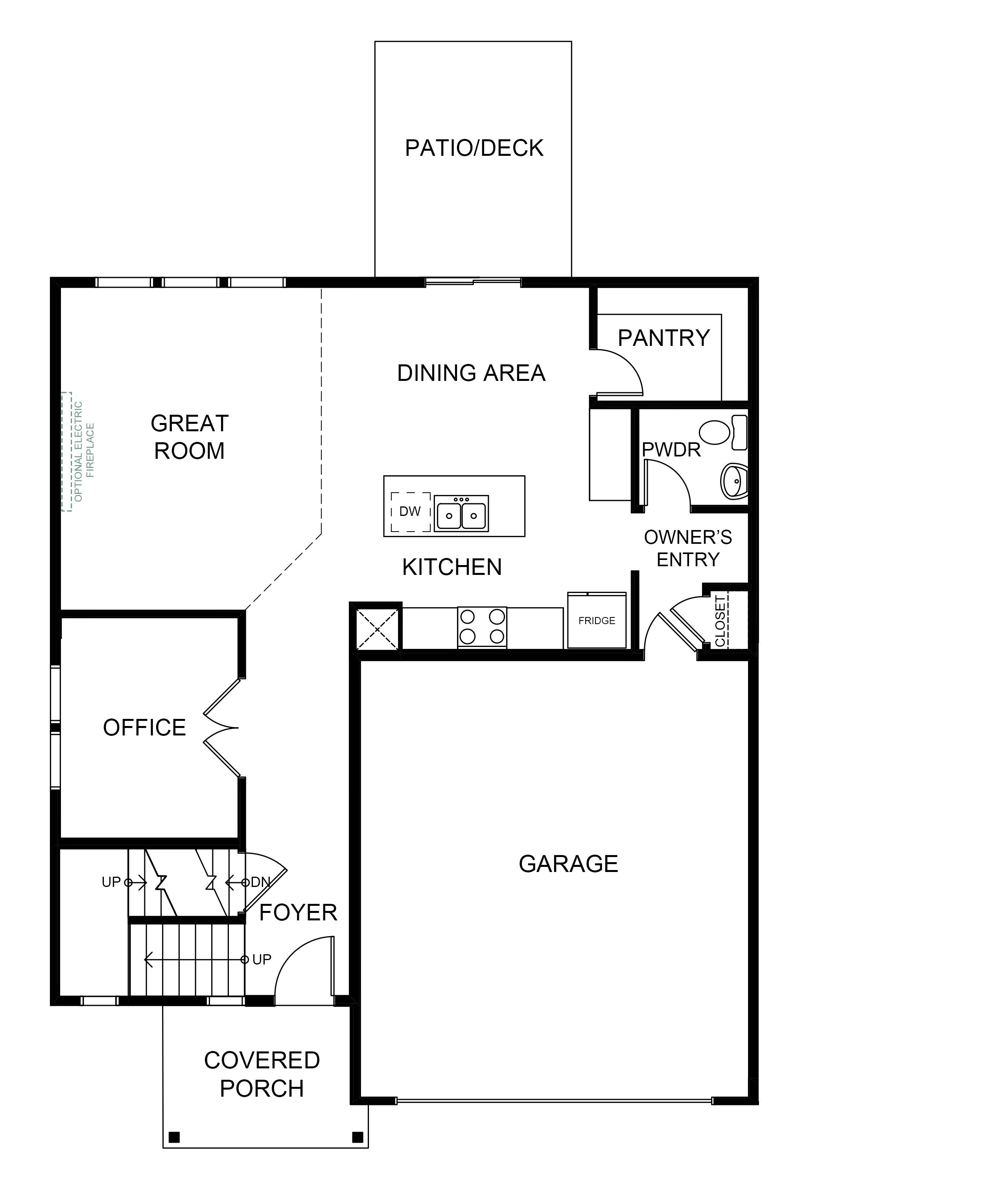 Summit Homes floorplan