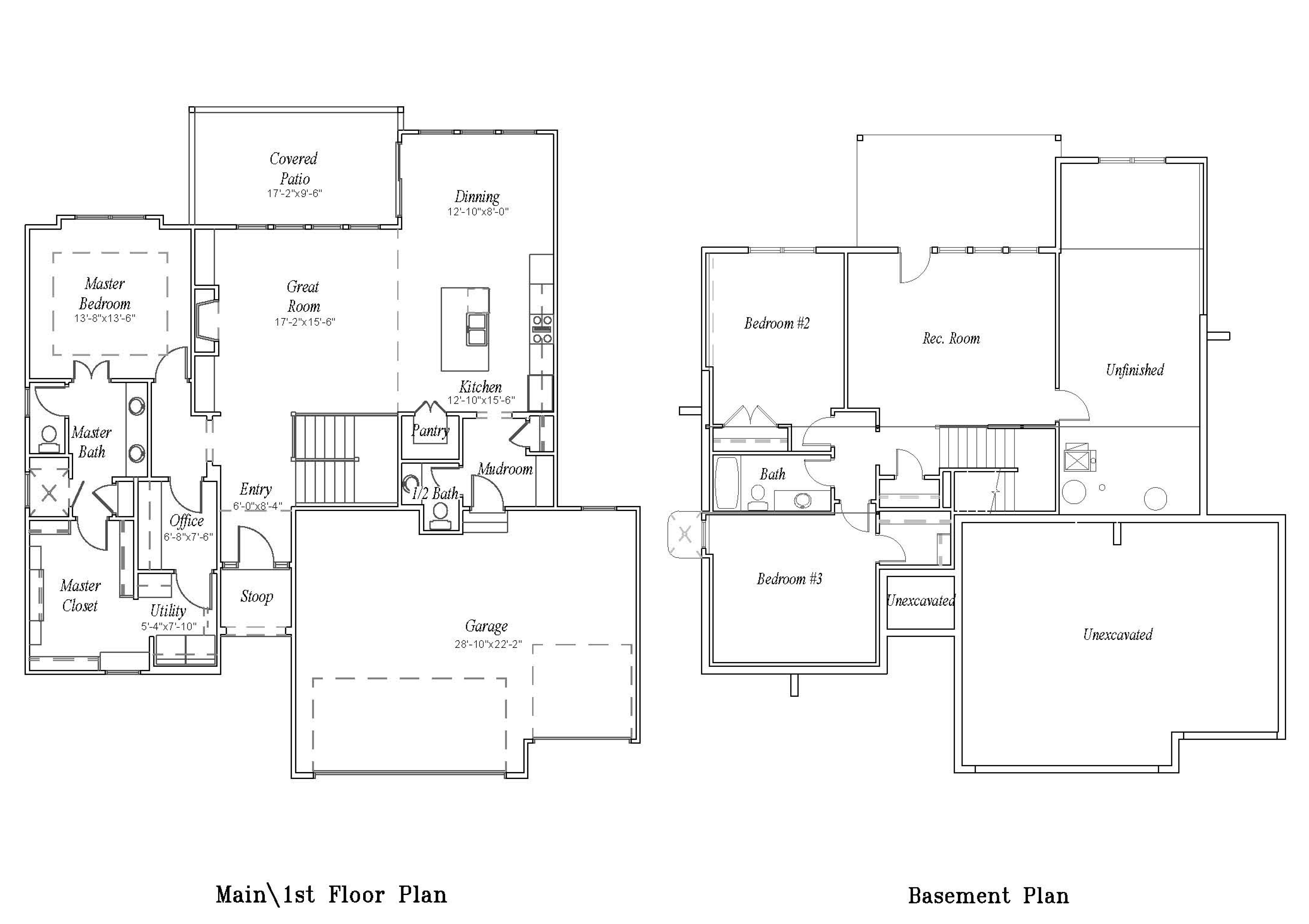 New Mark Homes KC floorplan