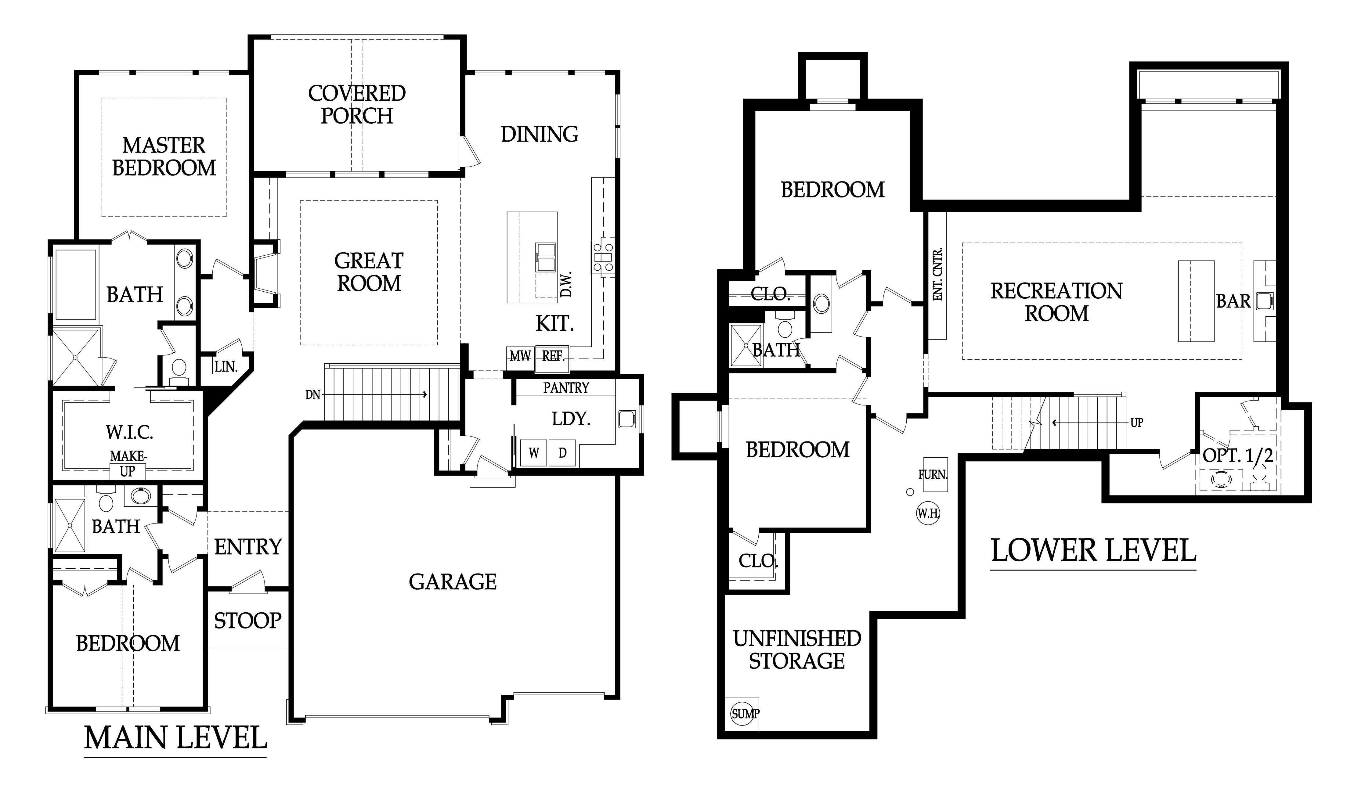 Roeser Homes floorplan