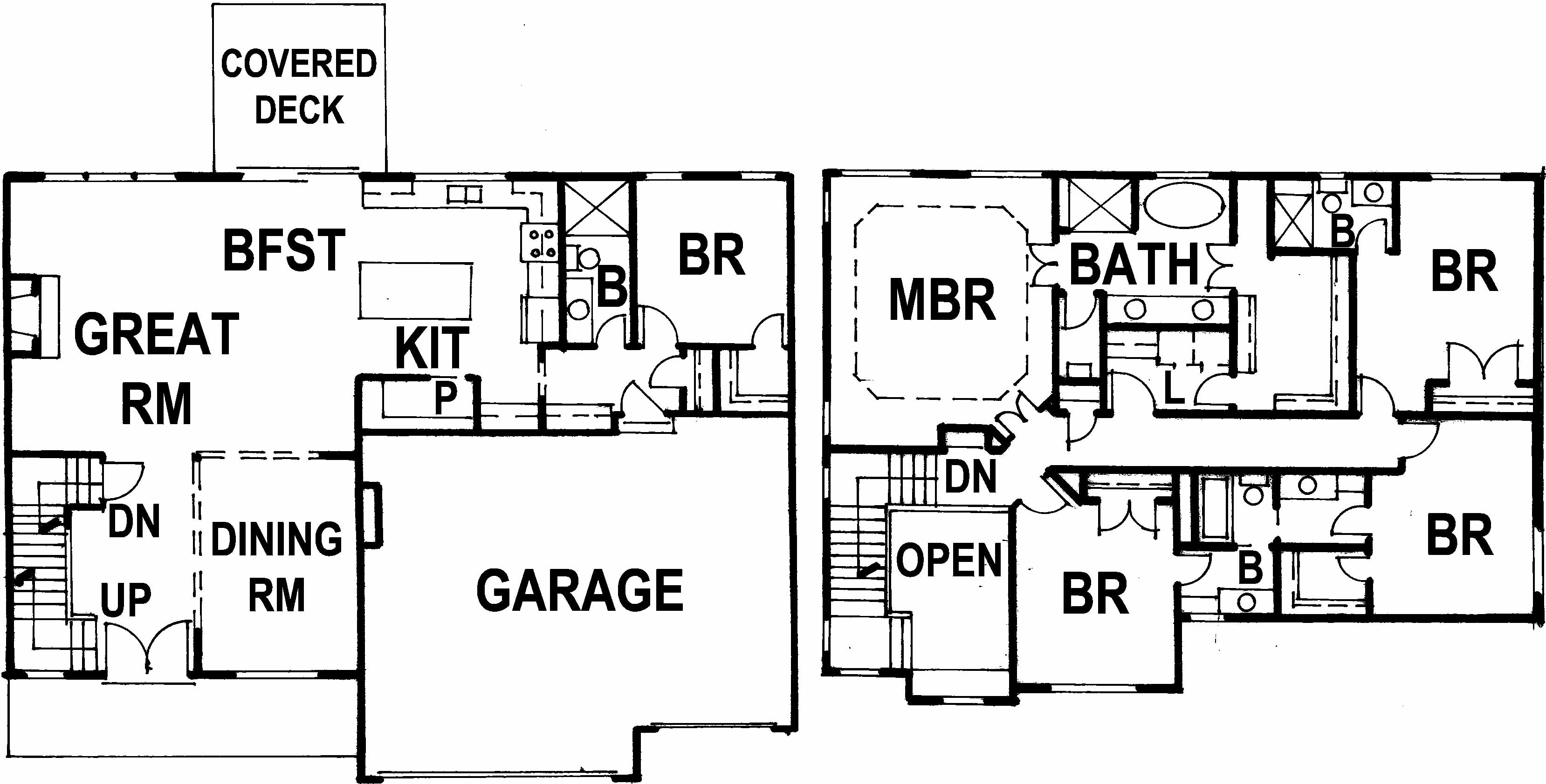 Drees Built Homes floorplan