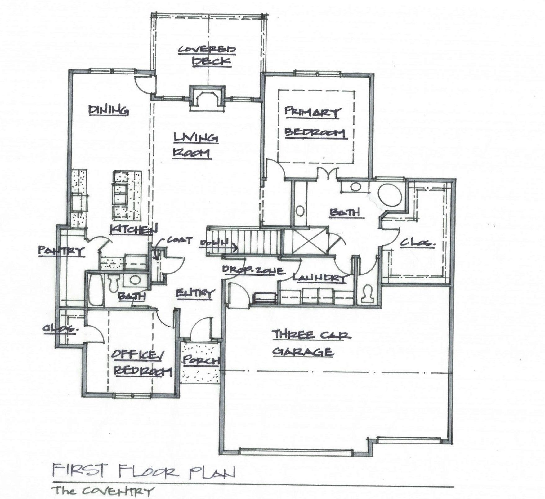 Ernst Brothers Home Construction floorplan