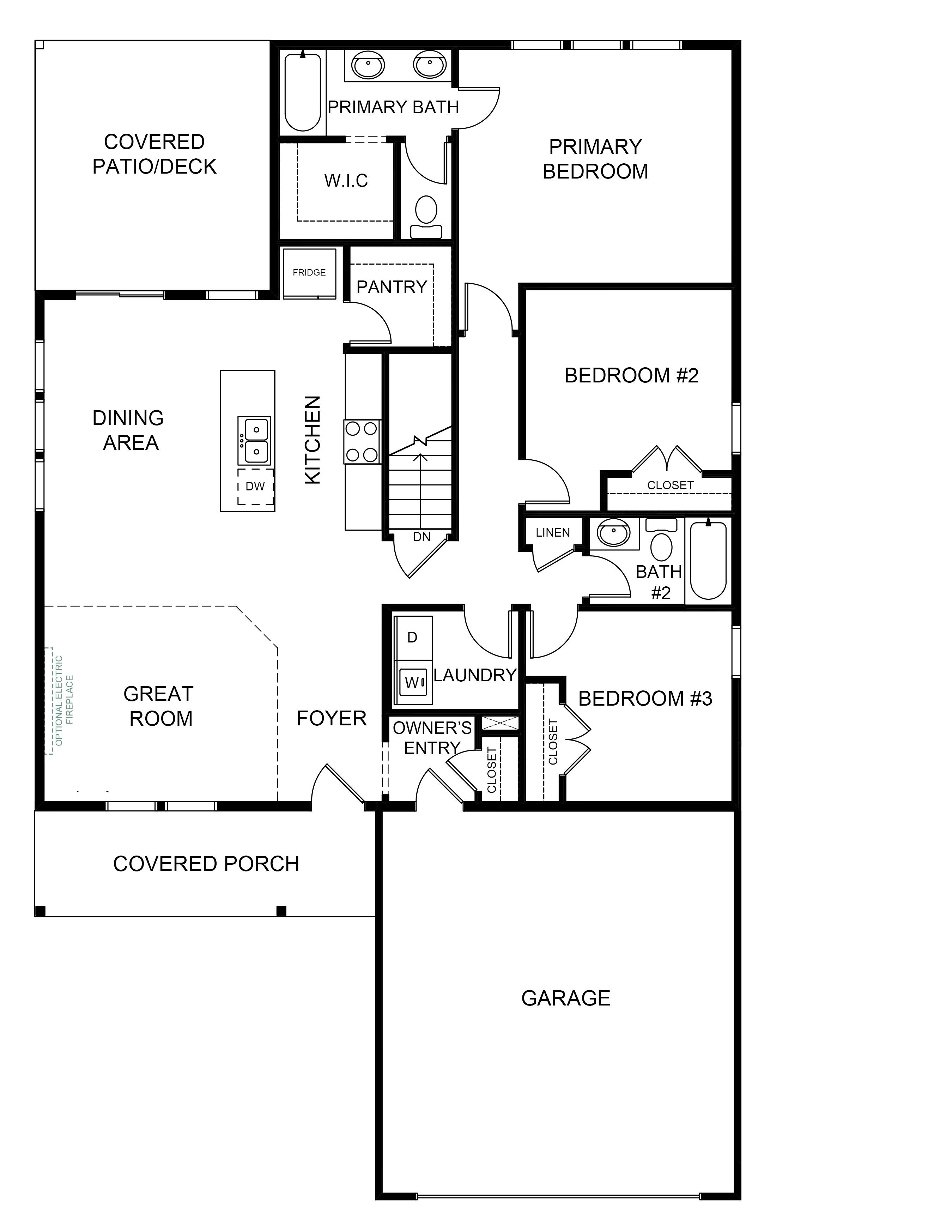 Summit Homes floorplan