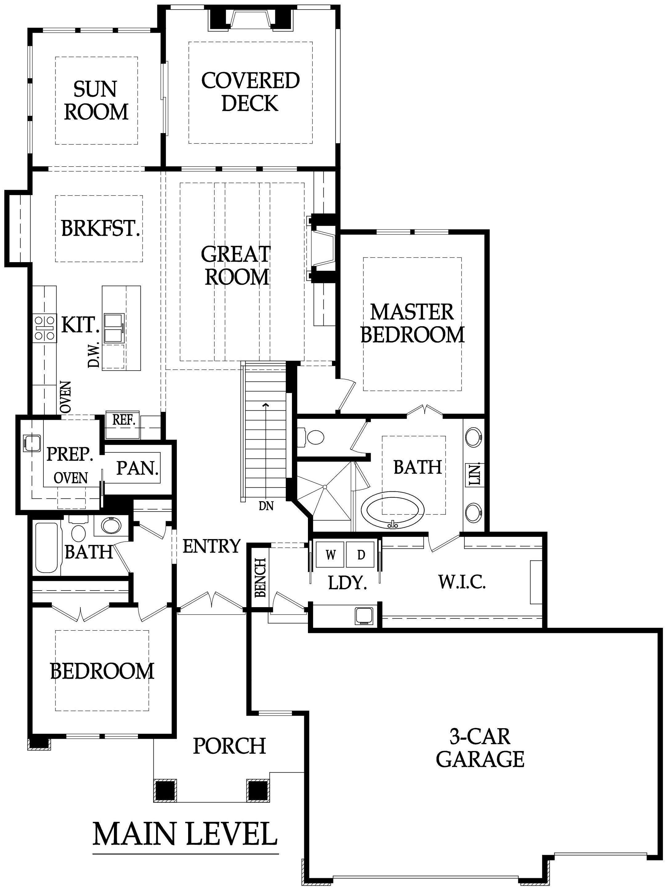 Crestwood Custom Homes floorplan