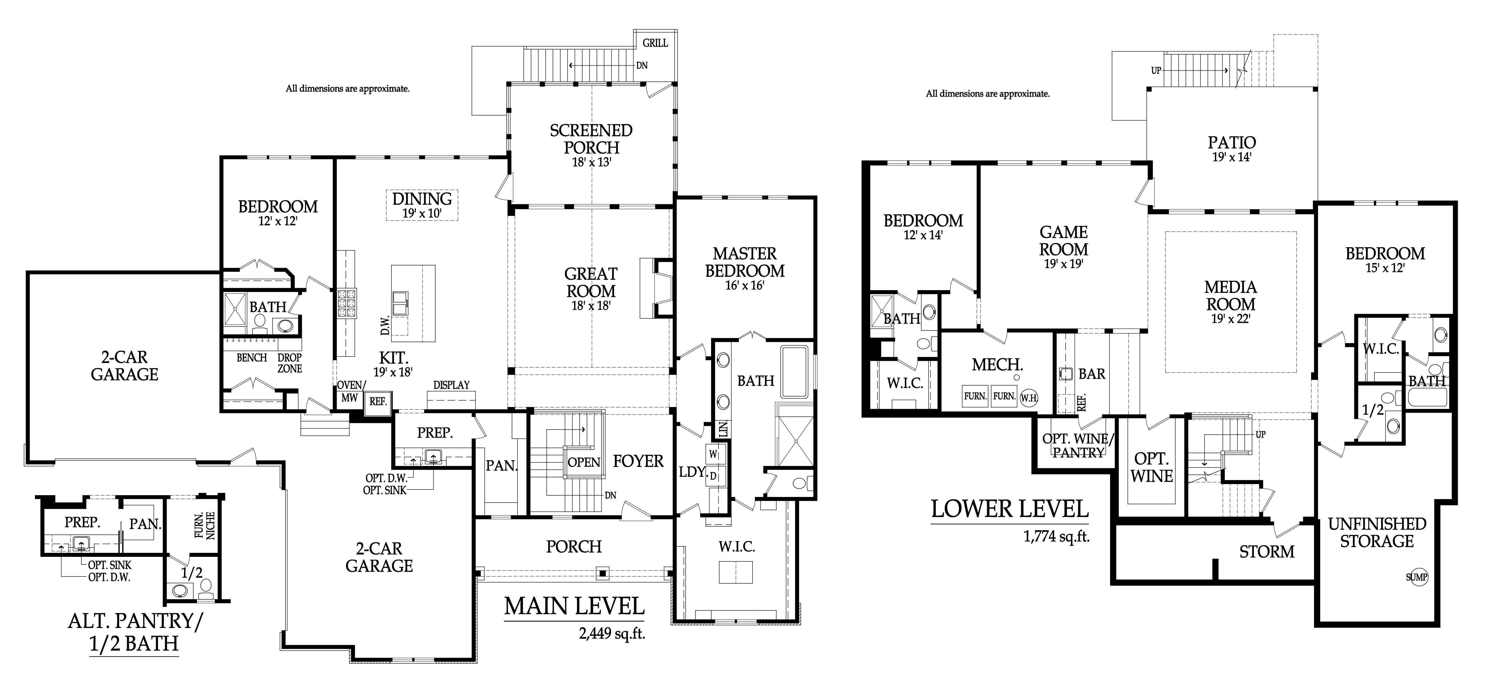 J.S. Robinson Fine Homes floorplan