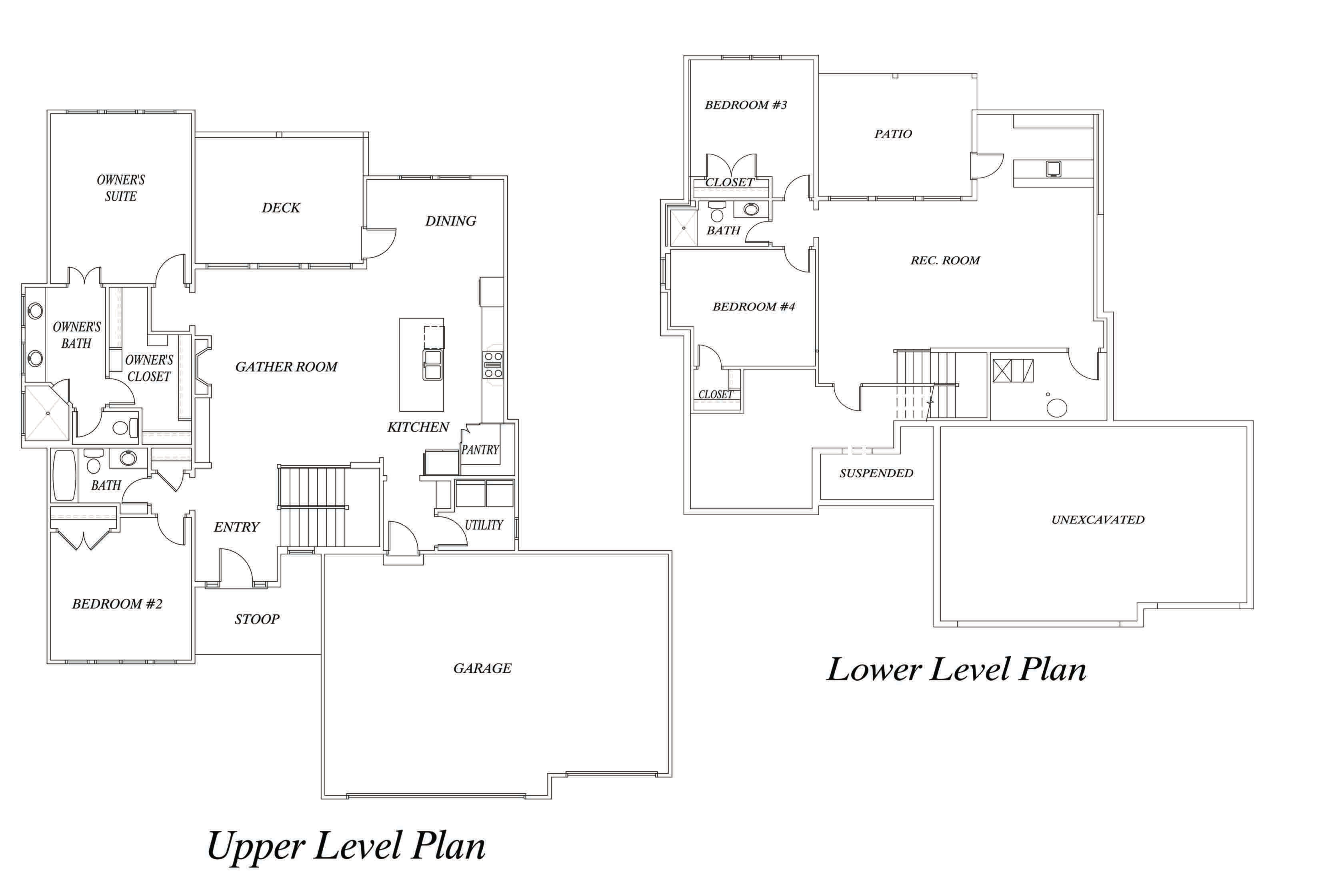 Encore Building Company floorplan